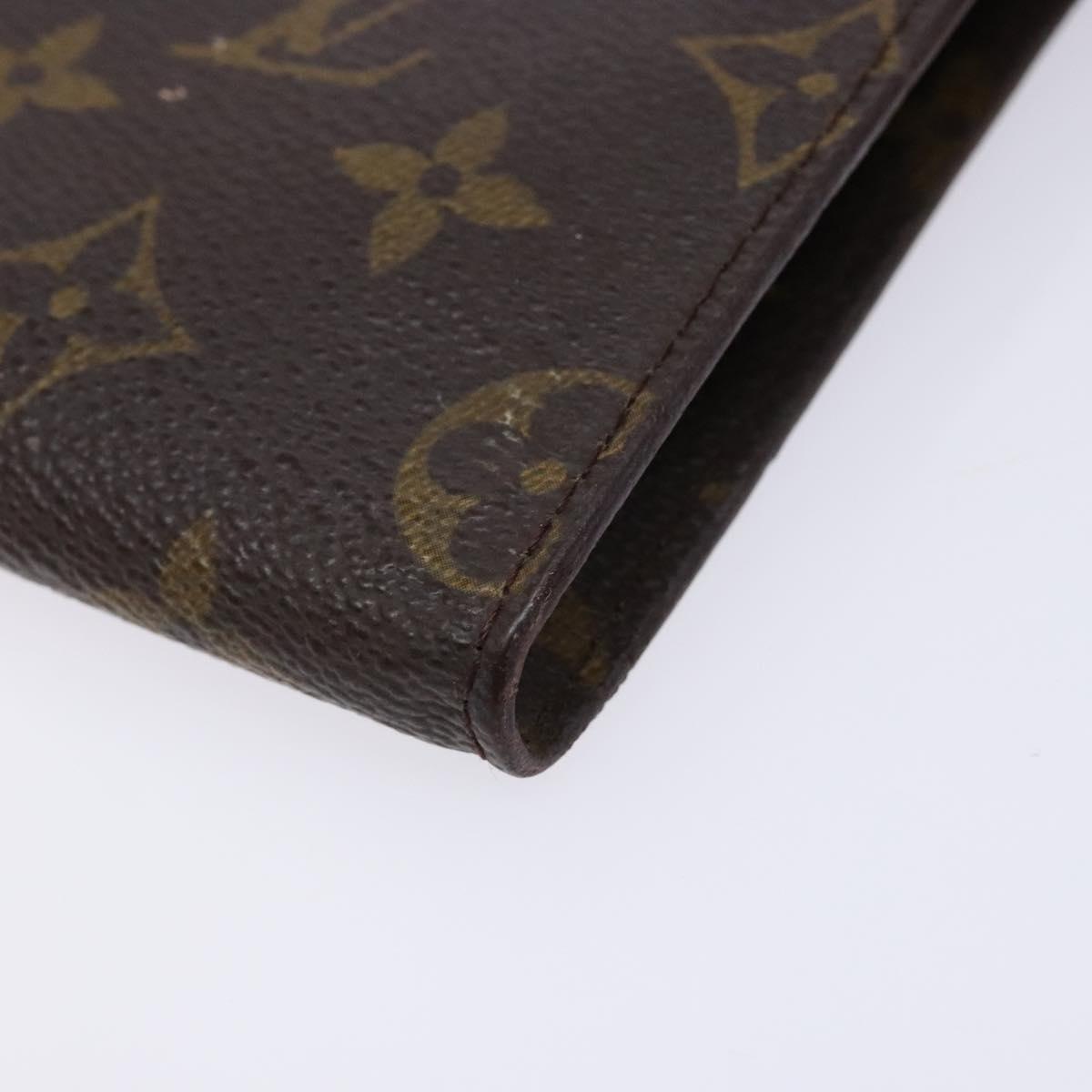 LOUIS VUITTON Monogram Bucket PM Accessory Pouch LV Auth 136869