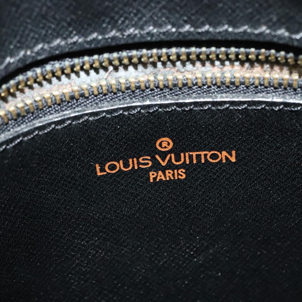 LOUIS VUITTON Epi June Feuille Shoulder Bag Blue M52155 LV Auth 136887