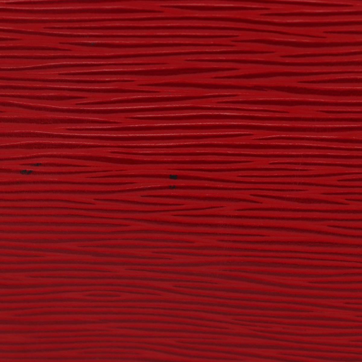 LOUIS VUITTON Epi Speedy 35 Hand Bag Castilian Red M42997 LV Auth 136904
