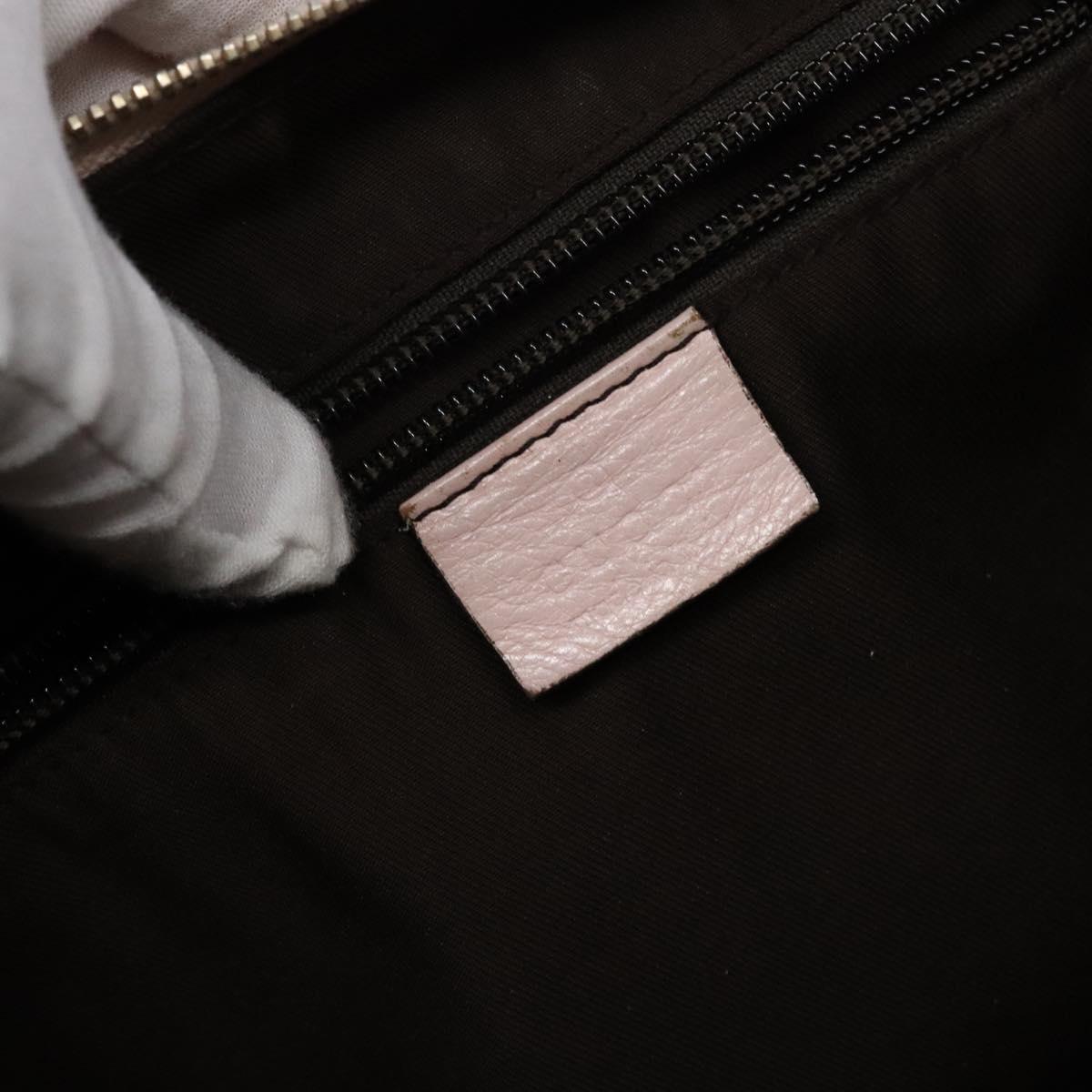 GUCCI GG Canvas Shoulder Bag Beige Gold 182092 Auth 136918