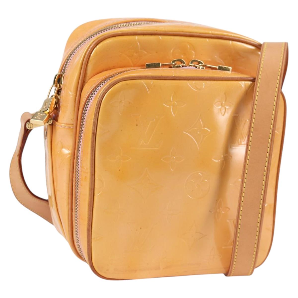 LOUIS VUITTON Monogram Vernis Wooster Bag Marshmallow Pink M91037 Auth 136926