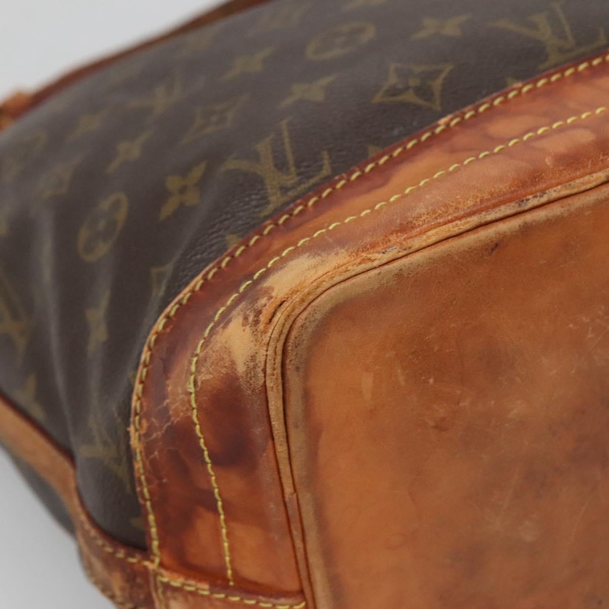 LOUIS VUITTON Monogram Noe Shoulder Bag M42224 LV Auth 136930