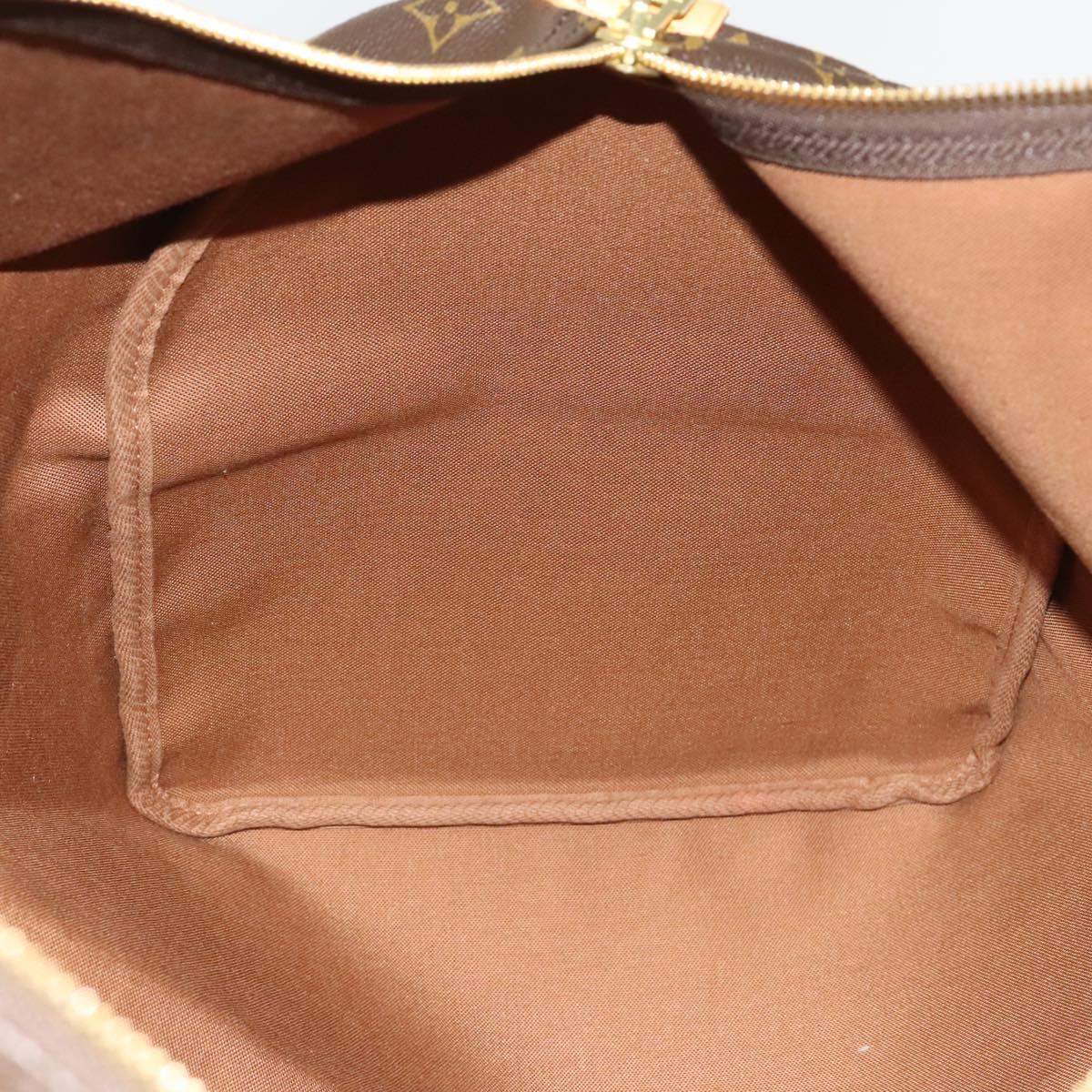 LOUIS VUITTON Monogram Keepall 55 Boston Bag M41424 LV Auth 136943