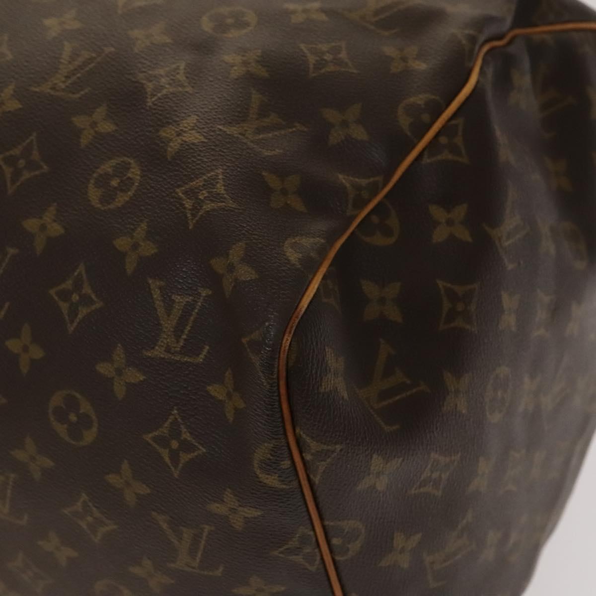 LOUIS VUITTON Monogram Keepall 55 Boston Bag M41424 LV Auth 136944