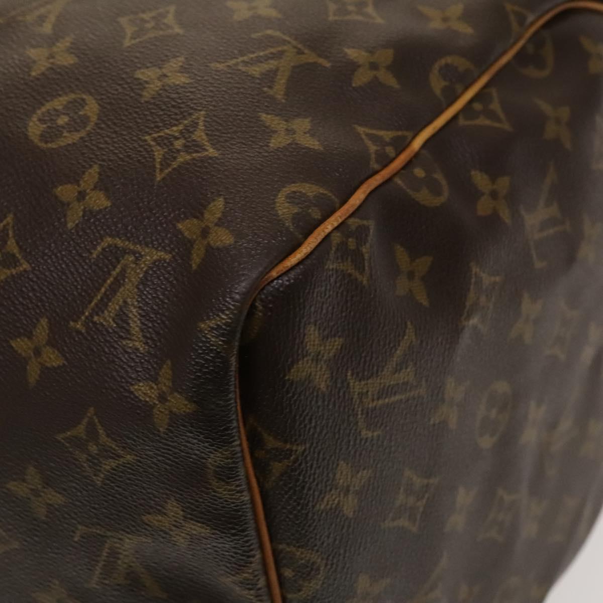 LOUIS VUITTON Monogram Keepall 55 Boston Bag M41424 LV Auth 136944