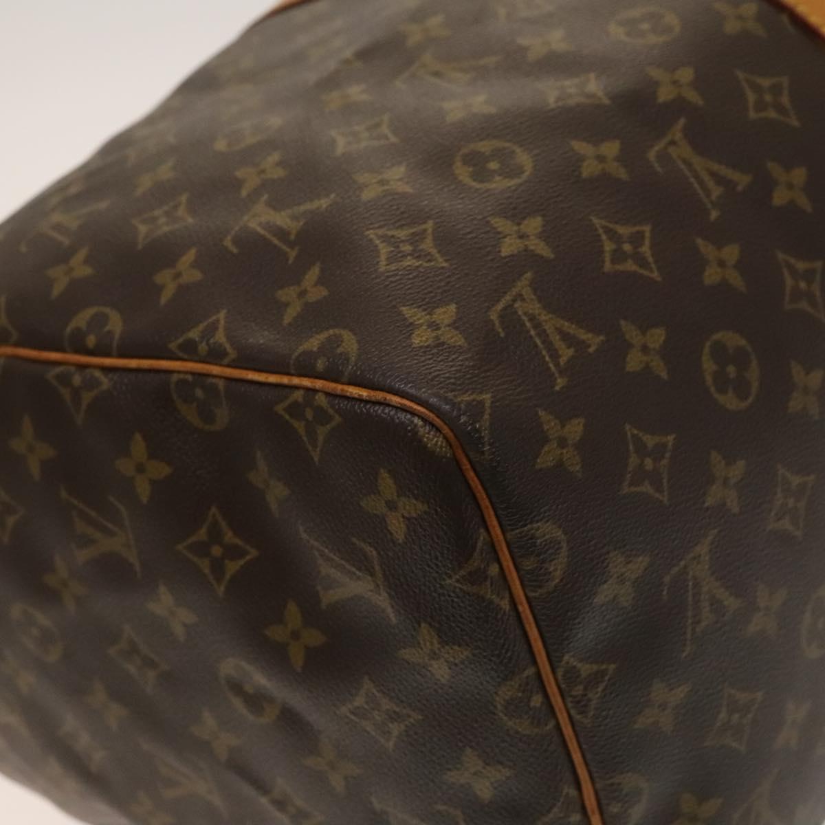 LOUIS VUITTON Monogram Keepall 55 Boston Bag M41424 LV Auth 136944
