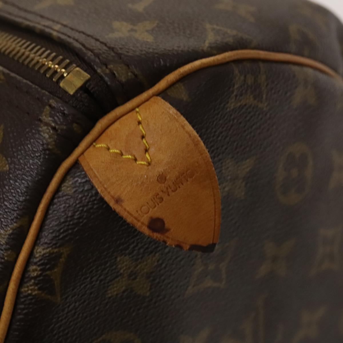 LOUIS VUITTON Monogram Keepall 55 Boston Bag M41424 LV Auth 136944