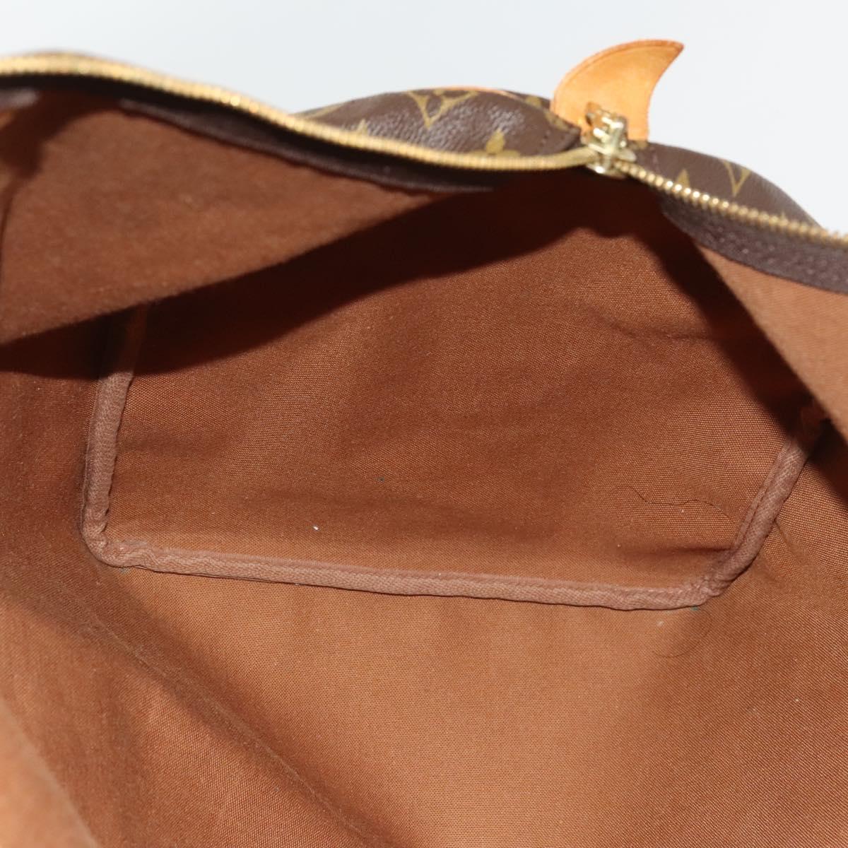 LOUIS VUITTON Monogram Keepall 55 Boston Bag M41424 LV Auth 136944