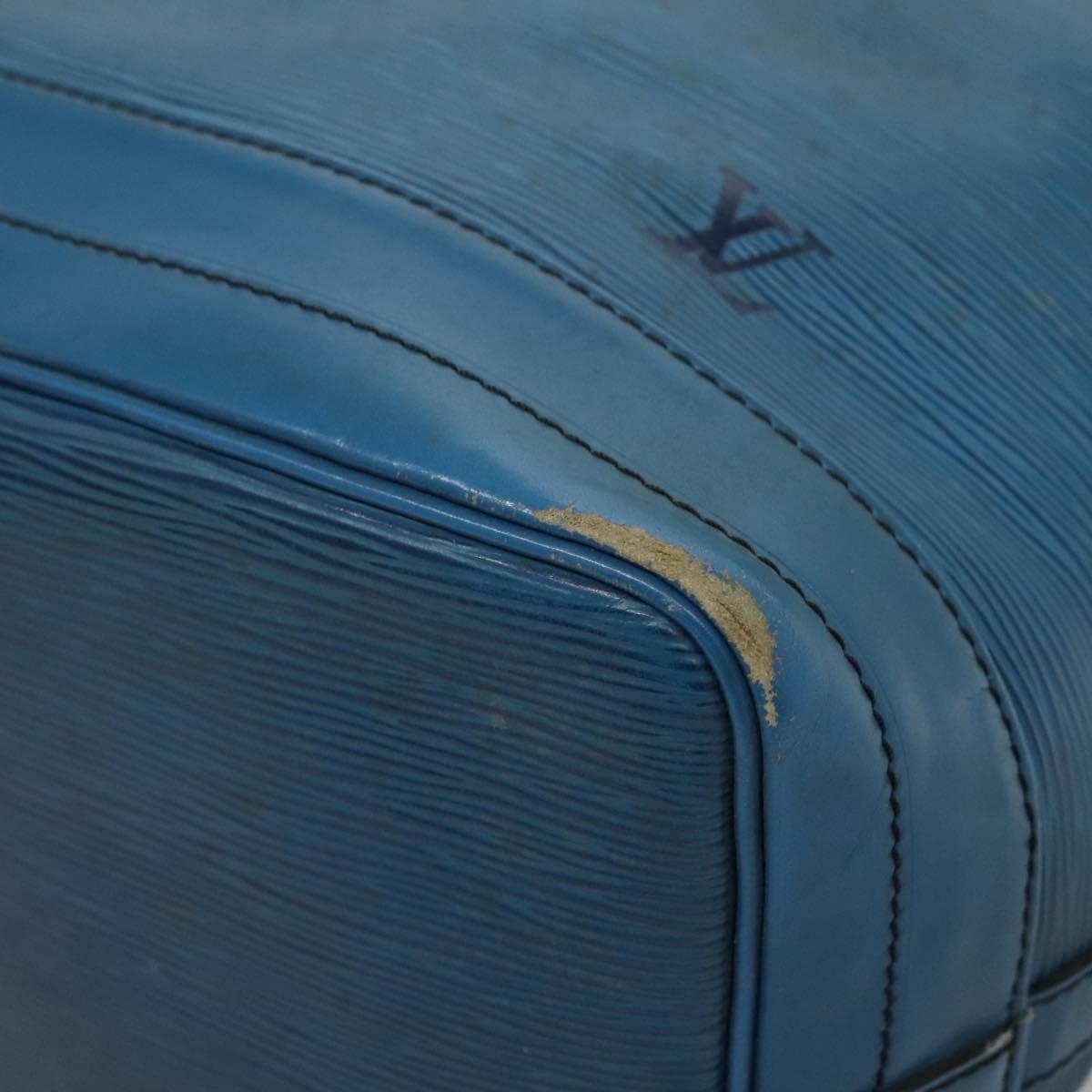 LOUIS VUITTON Epi Noe Shoulder Bag Toledo Blue M44005 LV Auth 136964