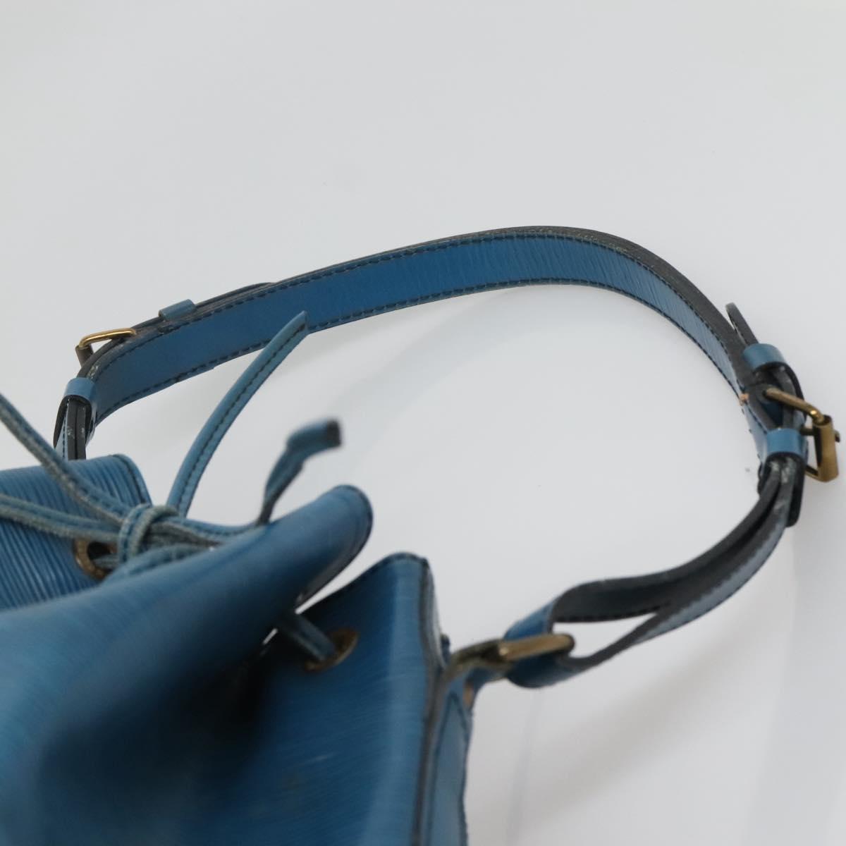 LOUIS VUITTON Epi Noe Shoulder Bag Toledo Blue M44005 LV Auth 136964