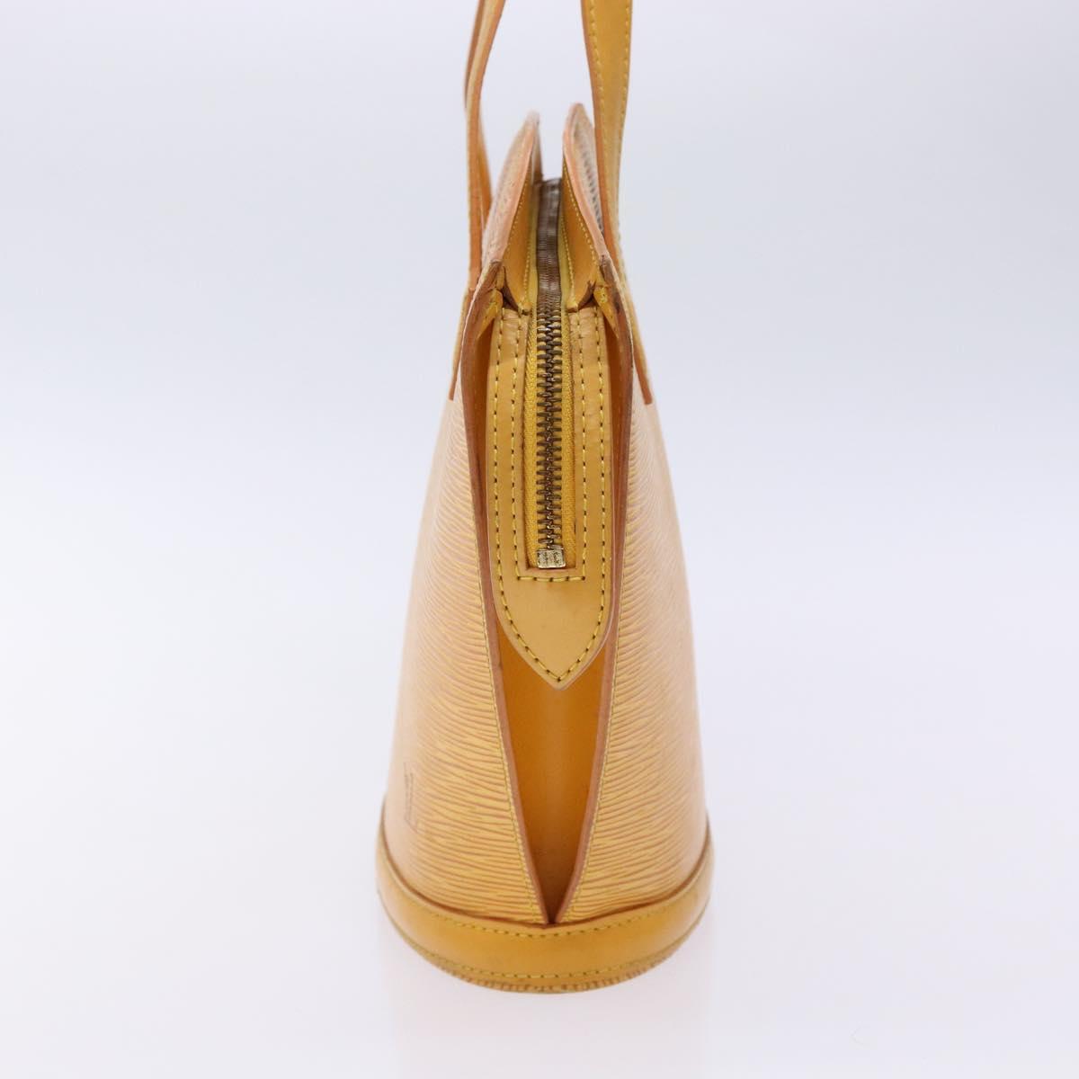 LOUIS VUITTON Epi Saint Jacques Hand Bag Yellow M52279 LV Auth 136966