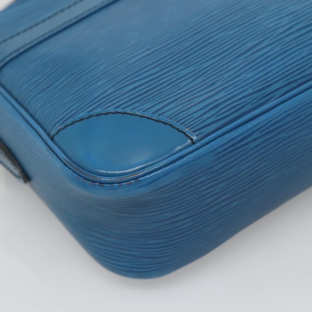LOUIS VUITTON Epi Trocadero 23 Shoulder Bag Blue M52305 LV Auth 137005