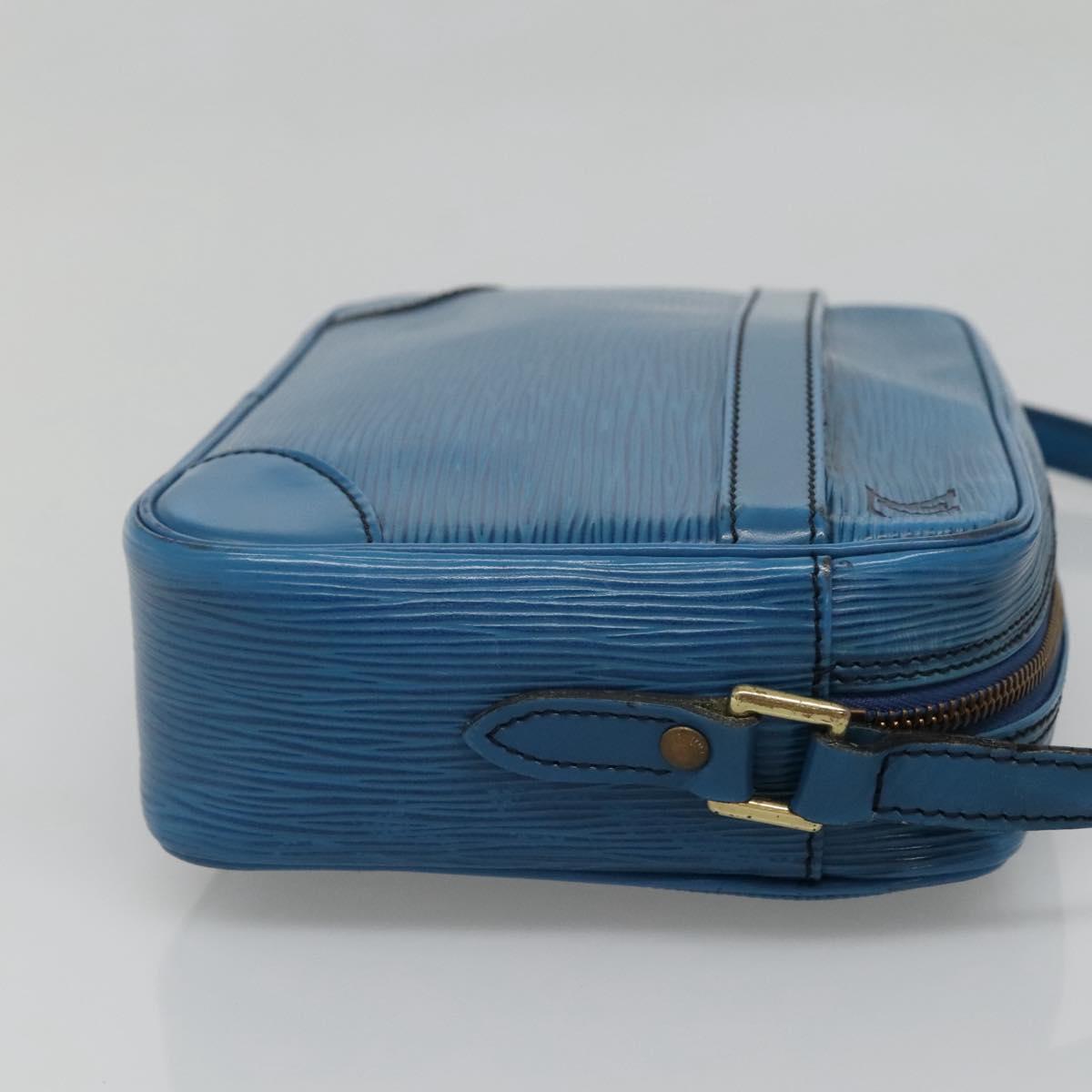 LOUIS VUITTON Epi Trocadero 23 Shoulder Bag Blue M52305 LV Auth 137005