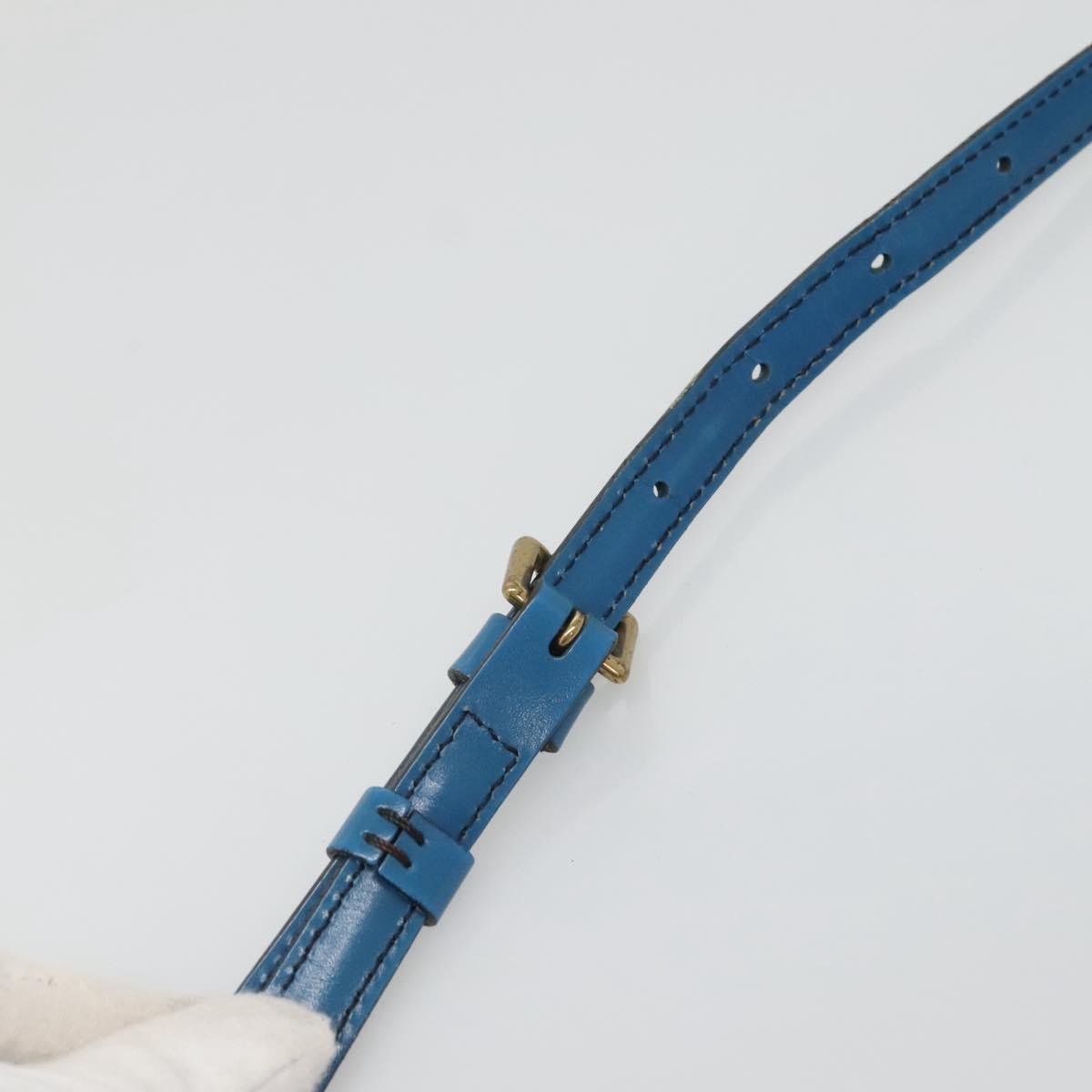 LOUIS VUITTON Epi Trocadero 23 Shoulder Bag Blue M52305 LV Auth 137005