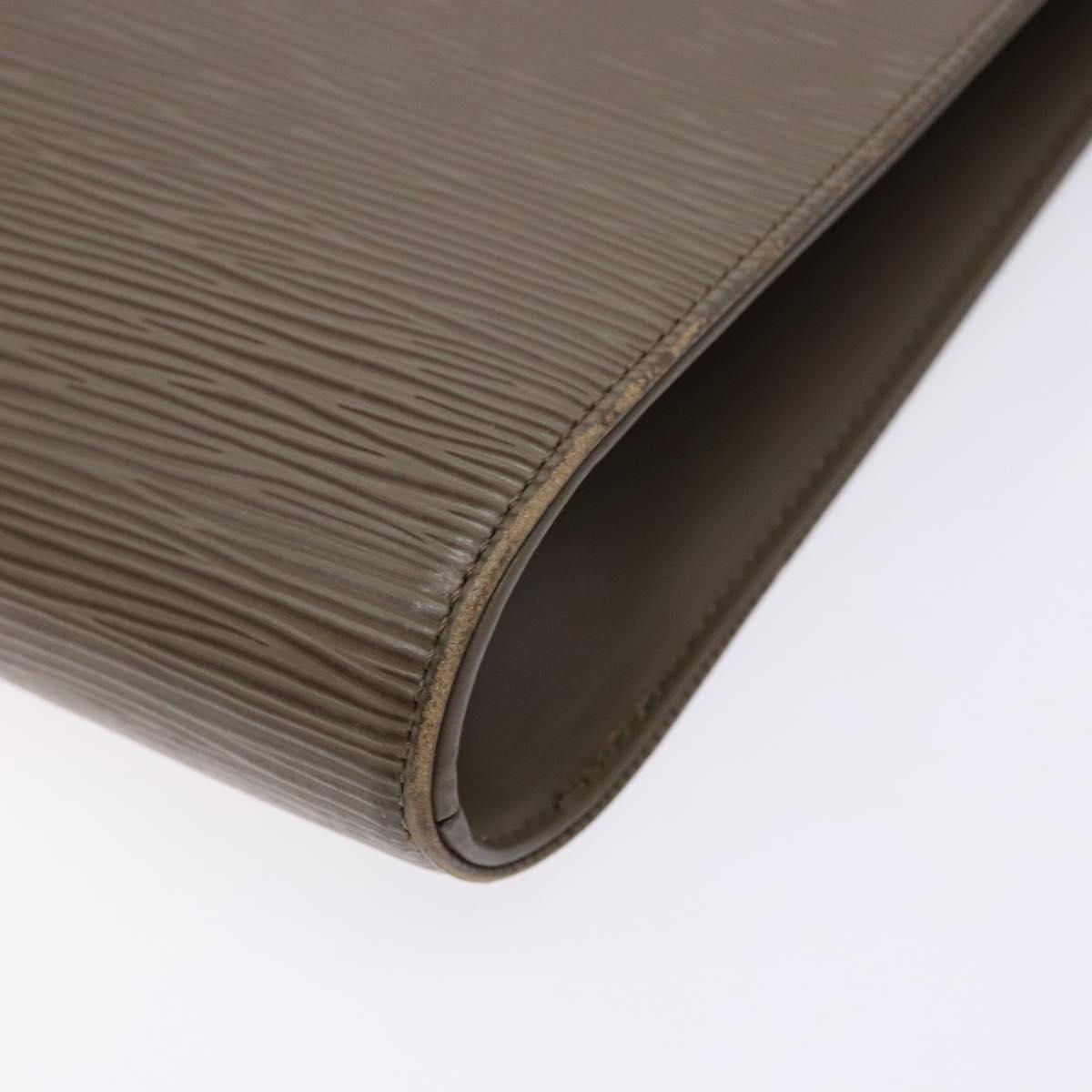 LOUIS VUITTON Epi Saint Tropez Shoulder Bag Gray Lilac M5246B LV Auth 137006