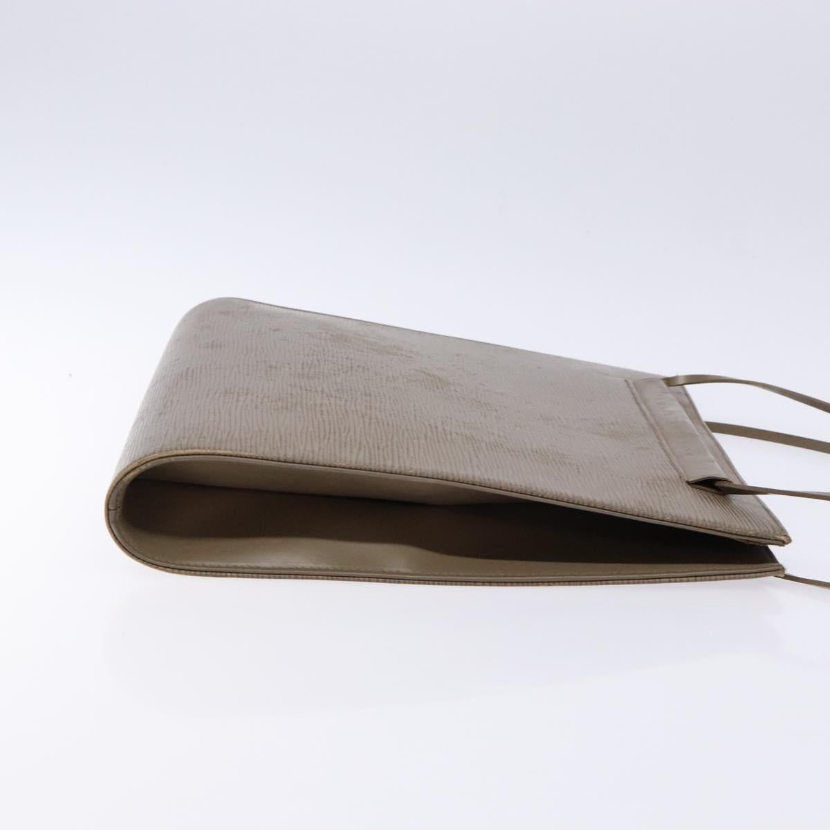 LOUIS VUITTON Epi Saint Tropez Shoulder Bag Gray Lilac M5246B LV Auth 137006