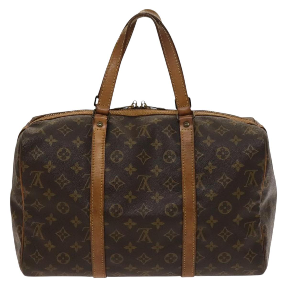 LOUIS VUITTON Monogram Sac Souple 35 Boston Bag M41626 LV Auth 137011