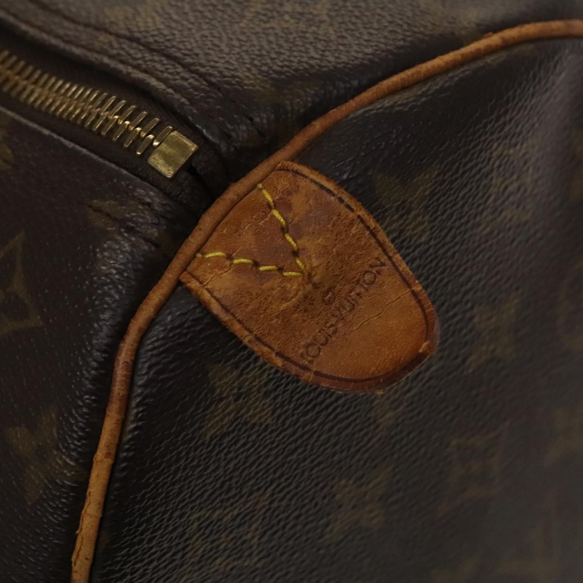 LOUIS VUITTON Monogram Keepall 60 Boston Bag M41422 LV Auth 137014