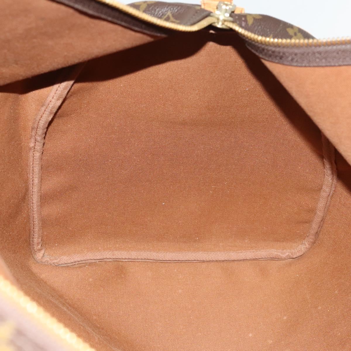 LOUIS VUITTON Monogram Keepall 60 Boston Bag M41422 LV Auth 137014