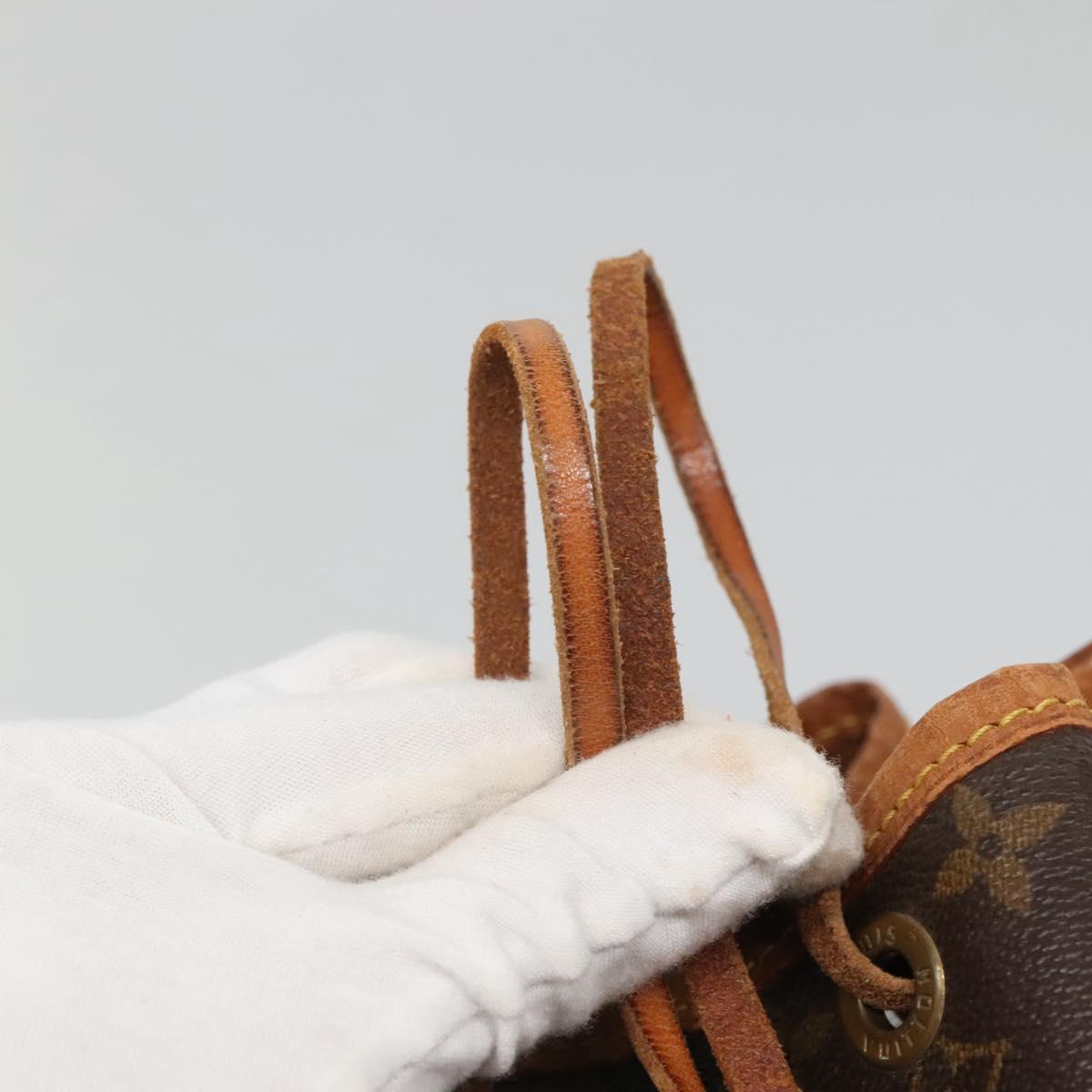 LOUIS VUITTON Monogram Petit Noe Shoulder Bag M42226 LV Auth 137017