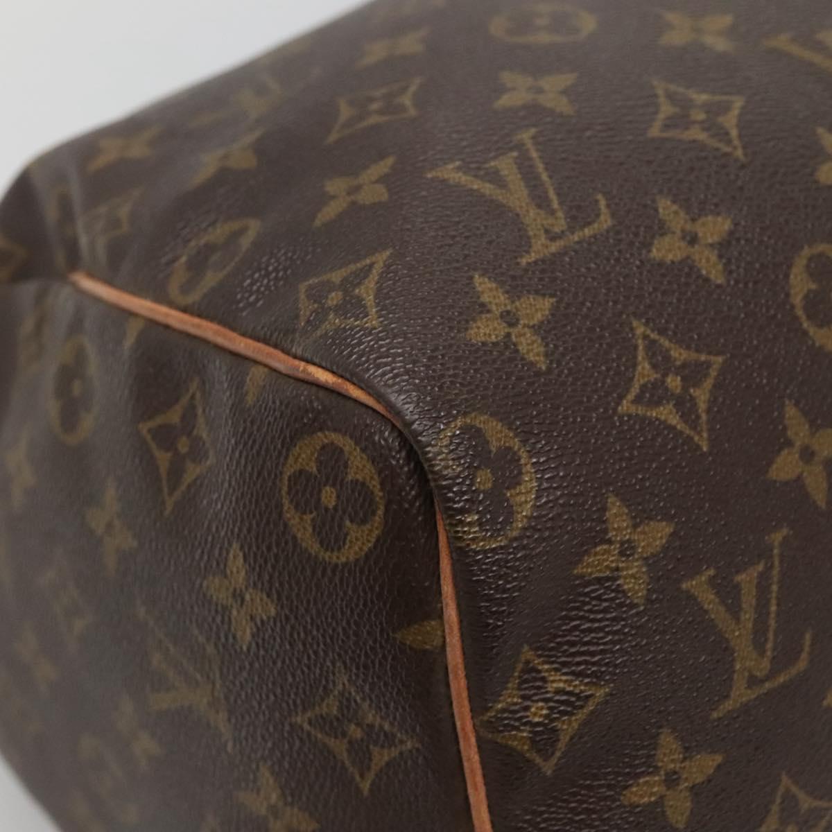 LOUIS VUITTON Monogram Speedy 40 Hand Bag M41522 LV Auth 137023