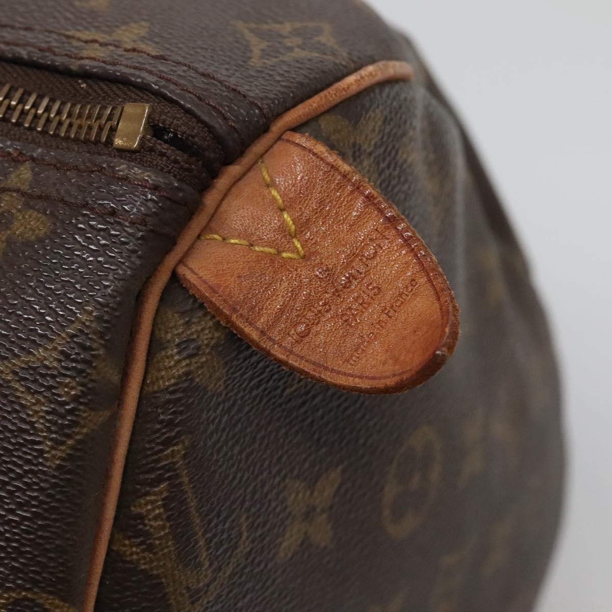 LOUIS VUITTON Monogram Speedy 40 Hand Bag M41522 LV Auth 137023