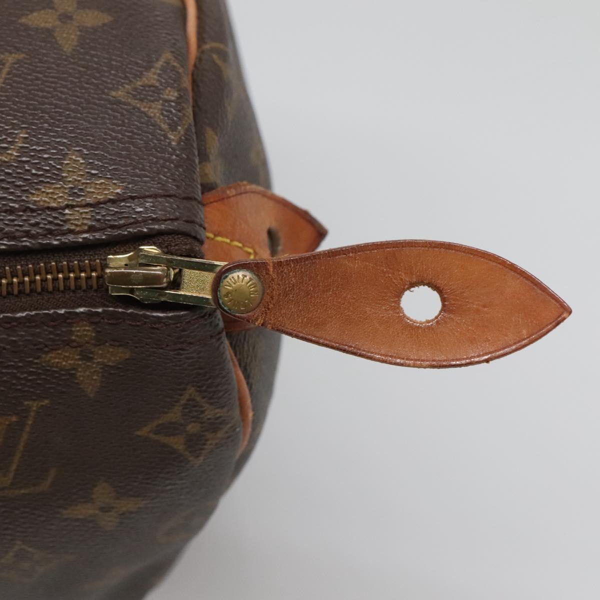 LOUIS VUITTON Monogram Speedy 40 Hand Bag M41522 LV Auth 137023