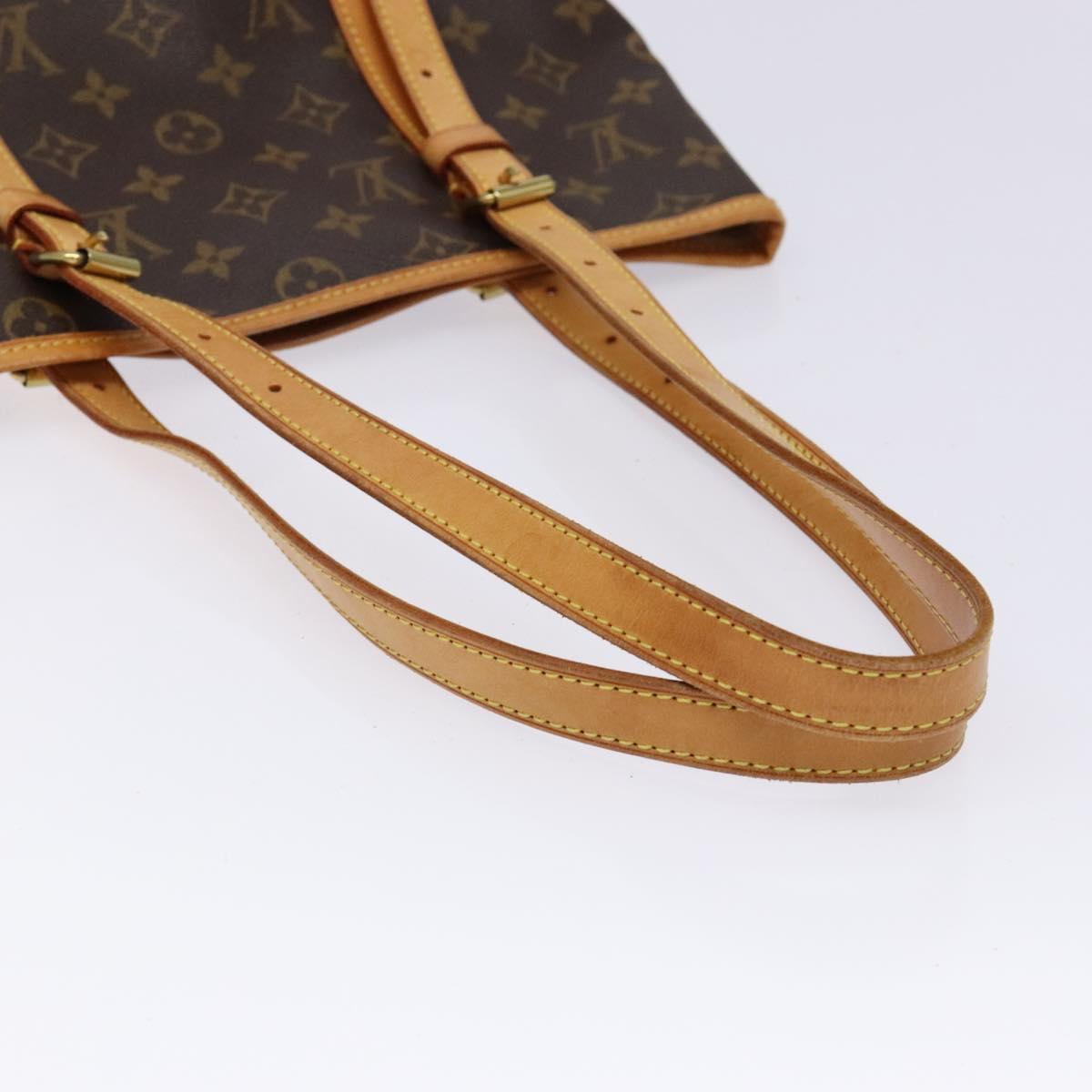 LOUIS VUITTON Monogram Bucket GM Shoulder Bag M42236 LV Auth 137051