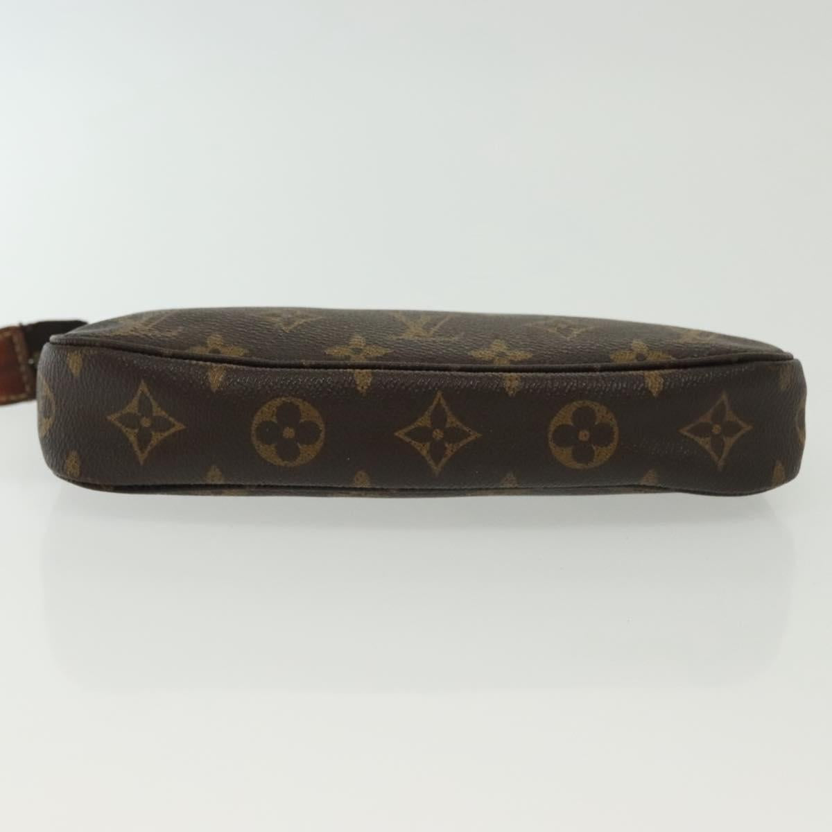 LOUIS VUITTON Monogram Pochette Accessoires Pouch M51980 LV Auth 137062