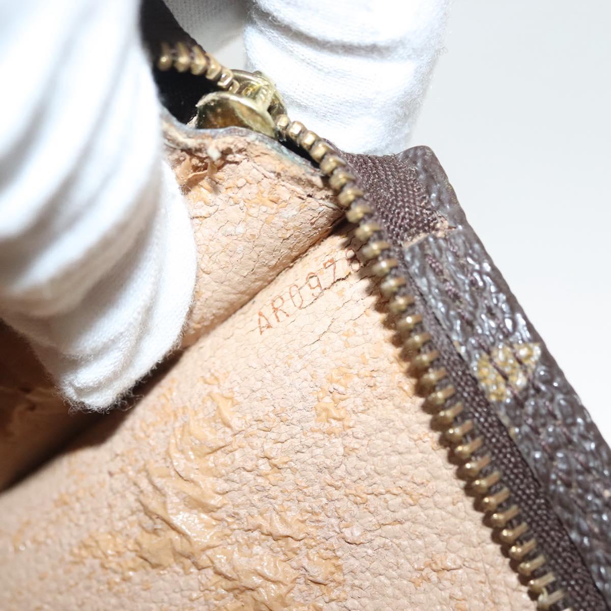 LOUIS VUITTON Monogram Bucket PM Accessory Pouch LV Auth 137063