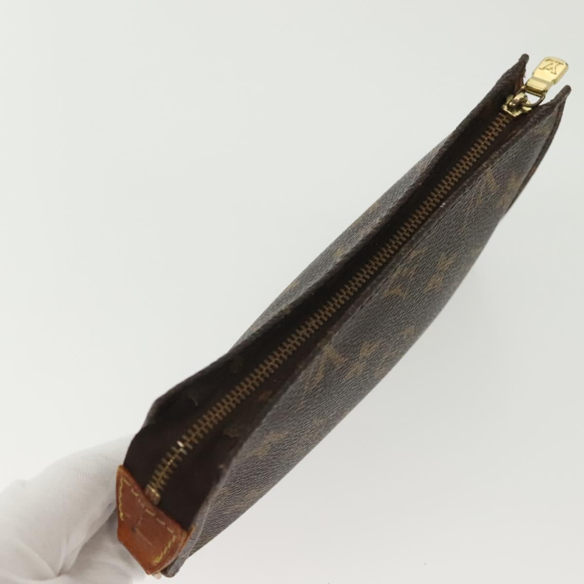 LOUIS VUITTON Monogram Bucket PM Accessory Pouch LV Auth 137063