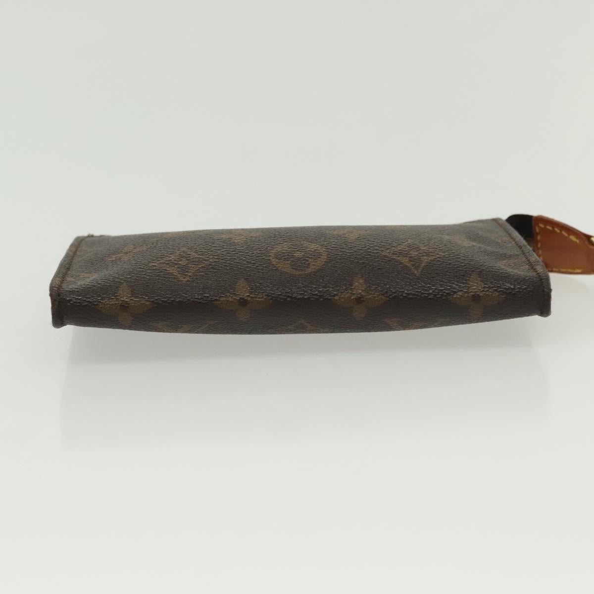 LOUIS VUITTON Monogram Bucket PM Accessory Pouch LV Auth 137065