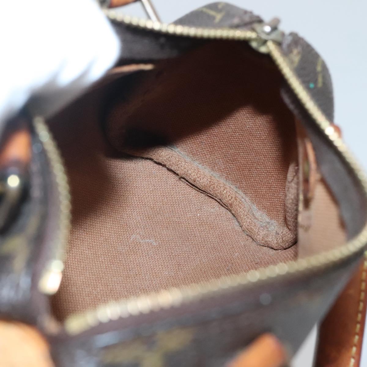 LOUIS VUITTON Monogram Mini Speedy Hand Bag M41534 LV Auth 137066