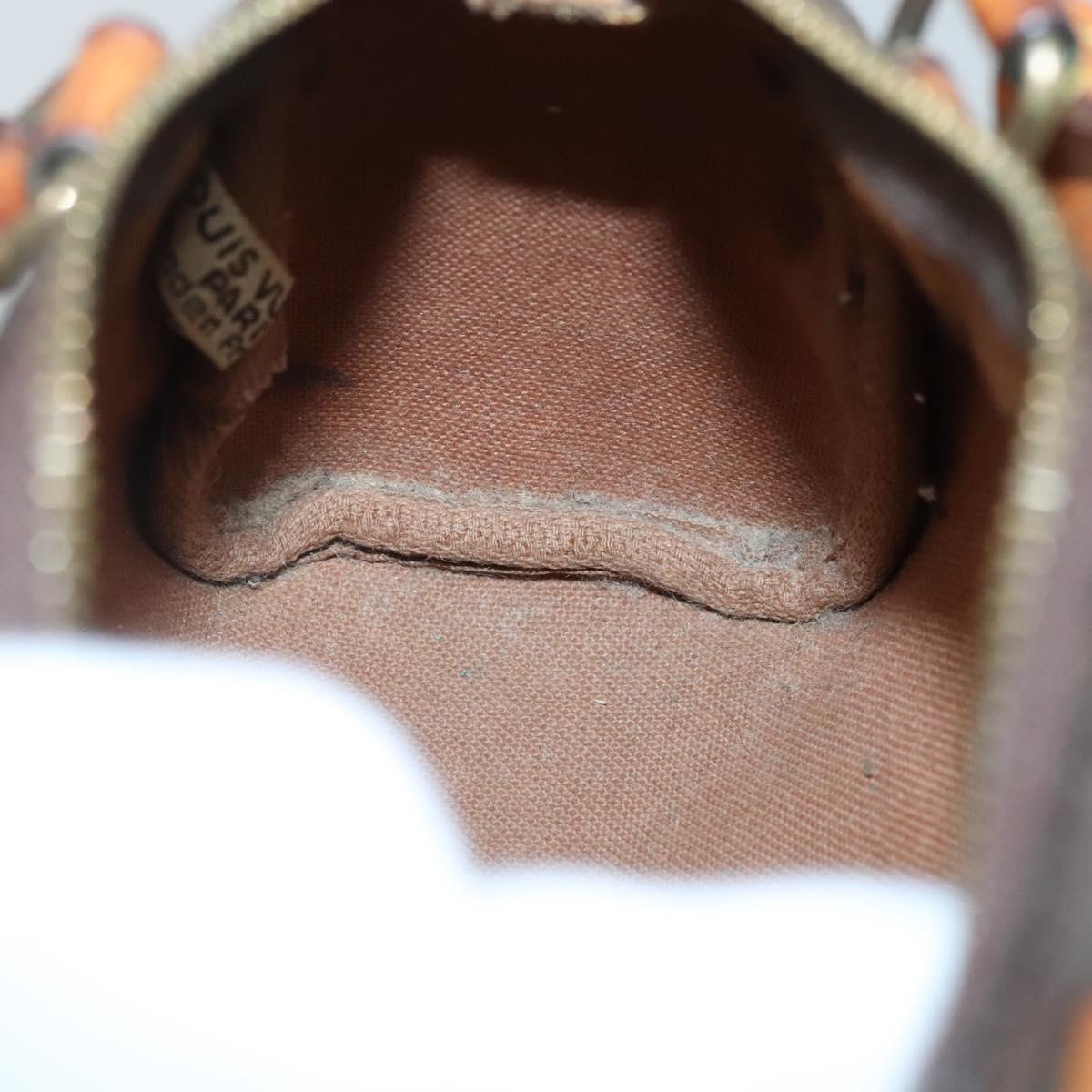 LOUIS VUITTON Monogram Mini Speedy Hand Bag M41534 LV Auth 137066