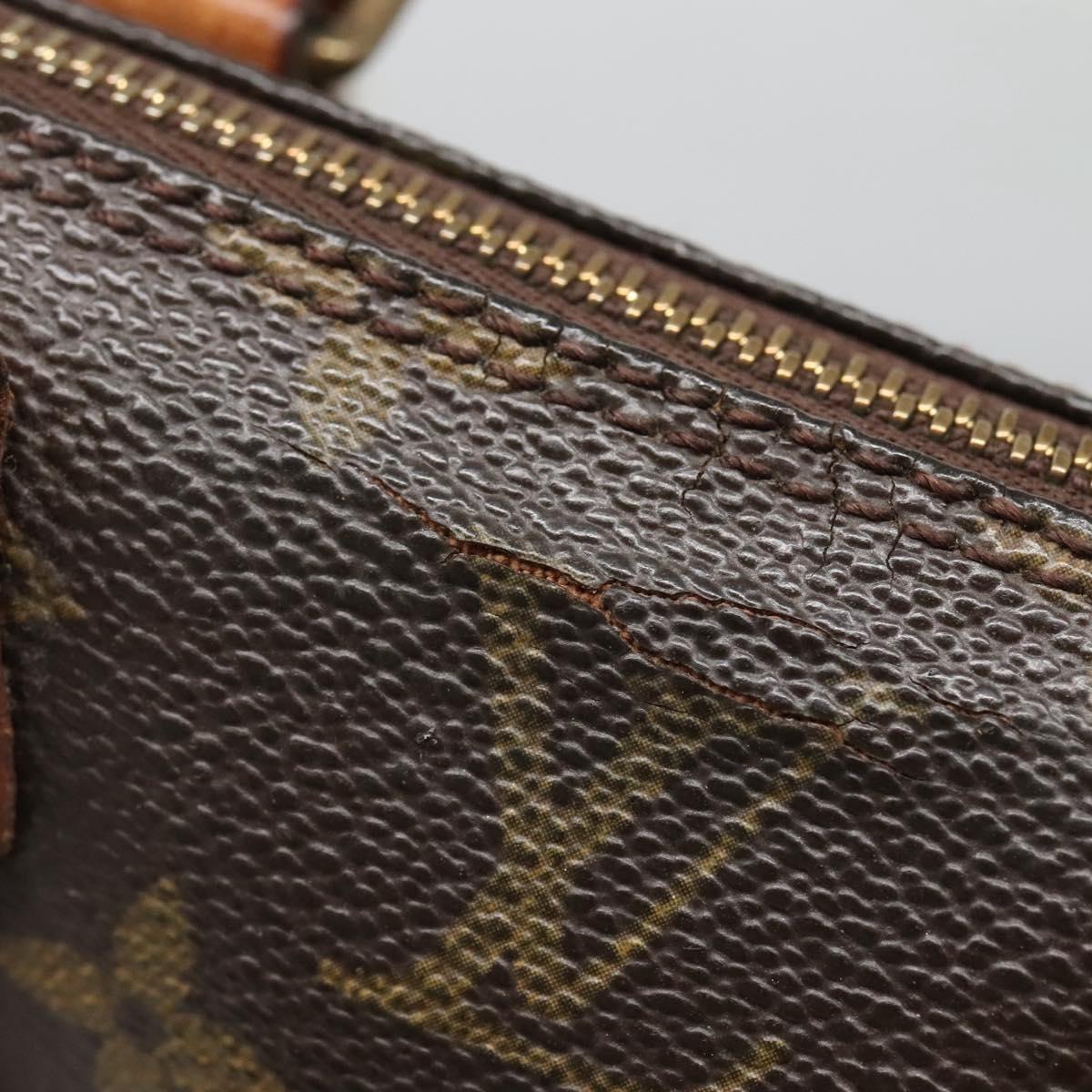 LOUIS VUITTON Monogram Mini Speedy Hand Bag M41534 LV Auth 137066