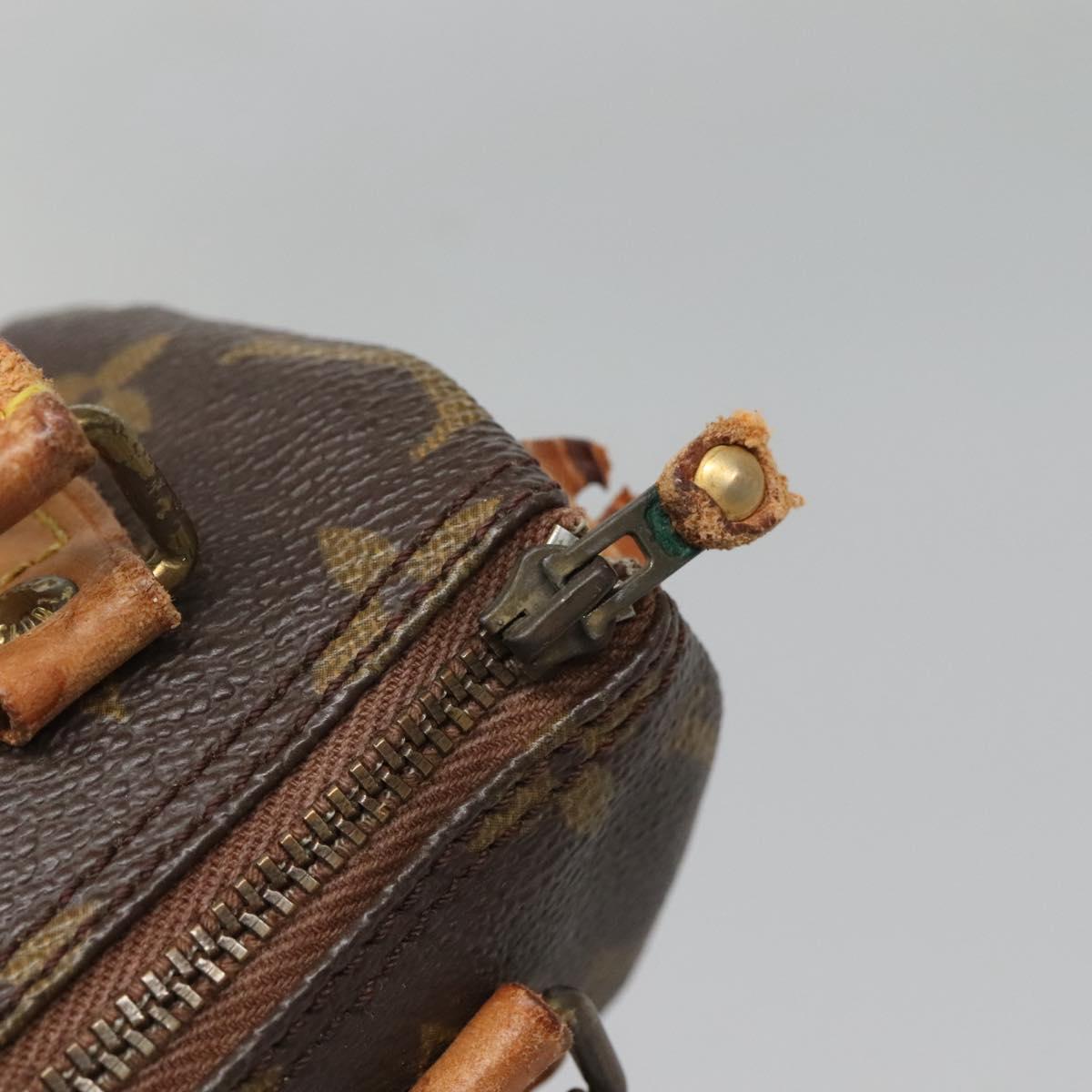 LOUIS VUITTON Monogram Mini Speedy Hand Bag M41534 LV Auth 137069