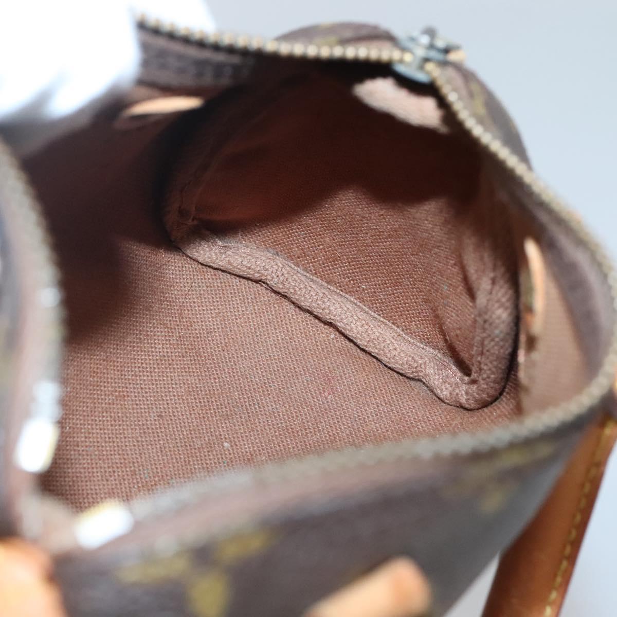 LOUIS VUITTON Monogram Mini Speedy Hand Bag M41534 LV Auth 137069