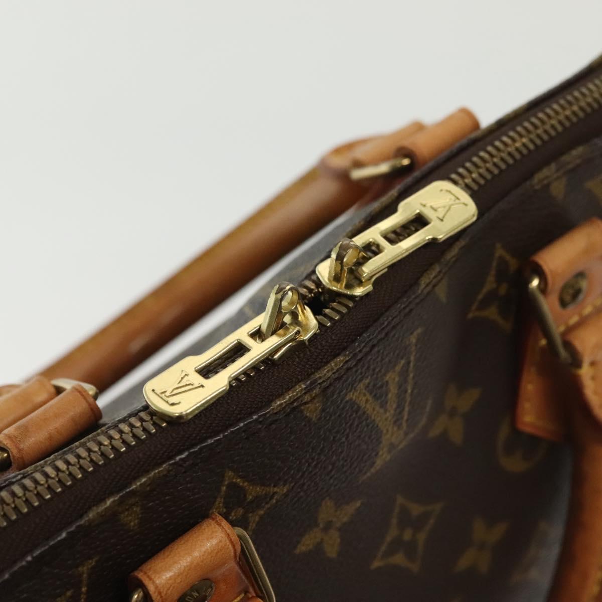 LOUIS VUITTON Monogram Alma Hand Bag M51130 LV Auth 137070