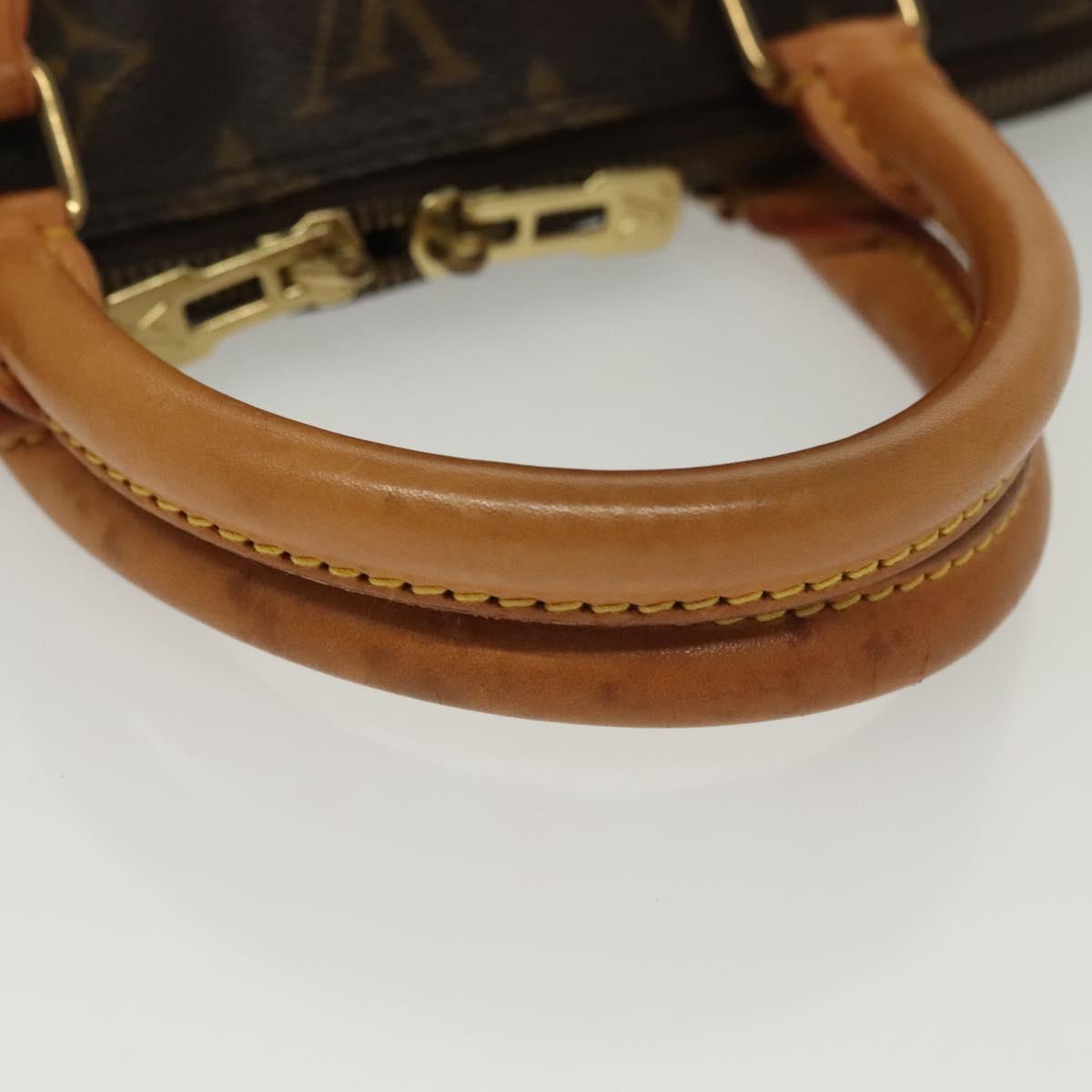 LOUIS VUITTON Monogram Alma Hand Bag M51130 LV Auth 137070