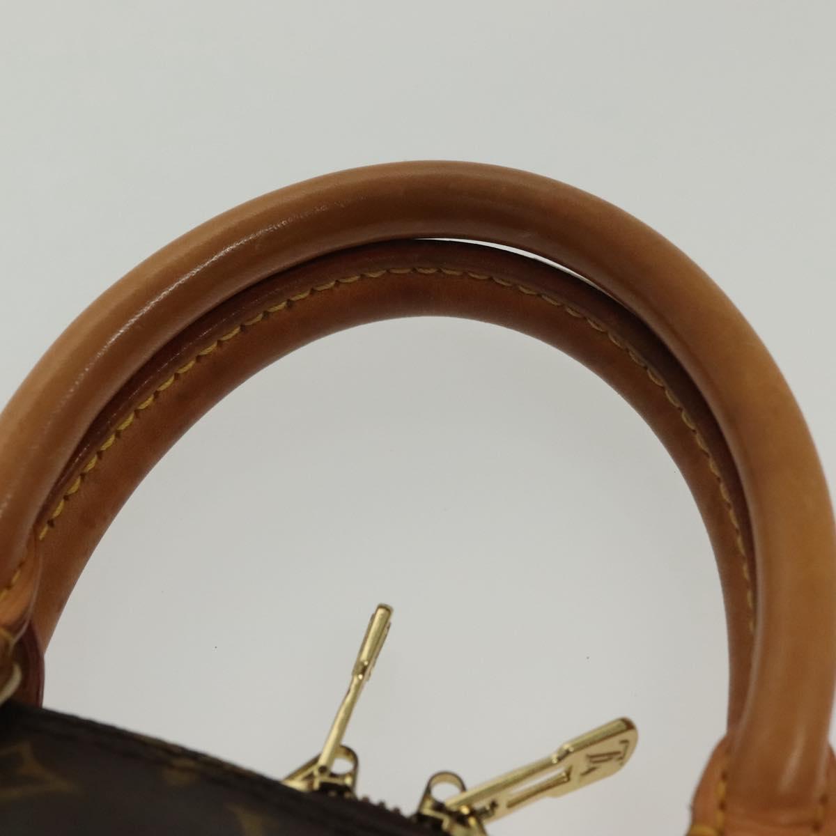 LOUIS VUITTON Monogram Alma Hand Bag M51130 LV Auth 137070