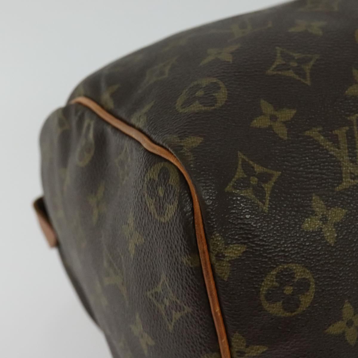 LOUIS VUITTON Monogram Speedy 35 Hand Bag M41524 LV Auth 137075
