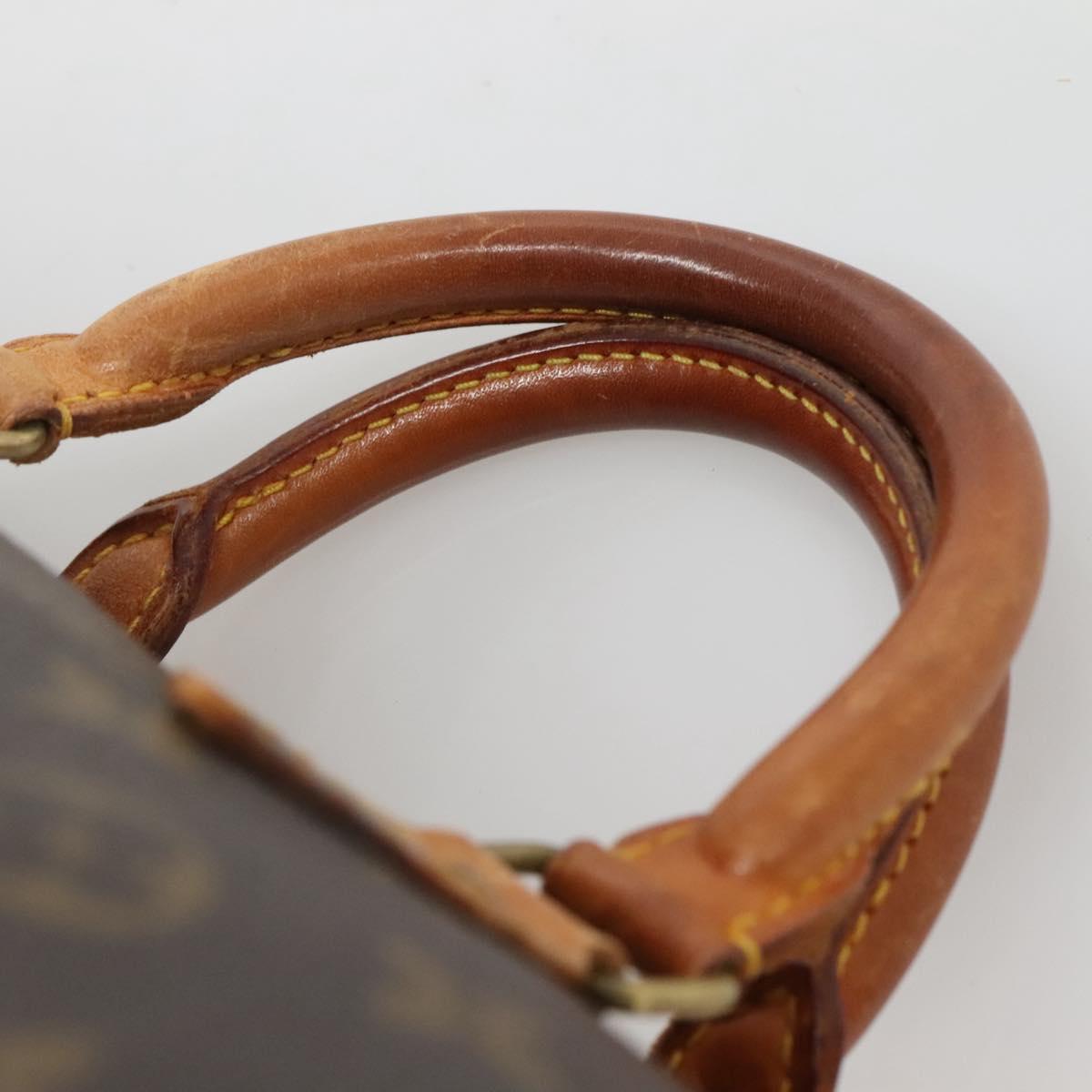 LOUIS VUITTON Monogram Speedy 30 Hand Bag M41526 LV Auth 137078