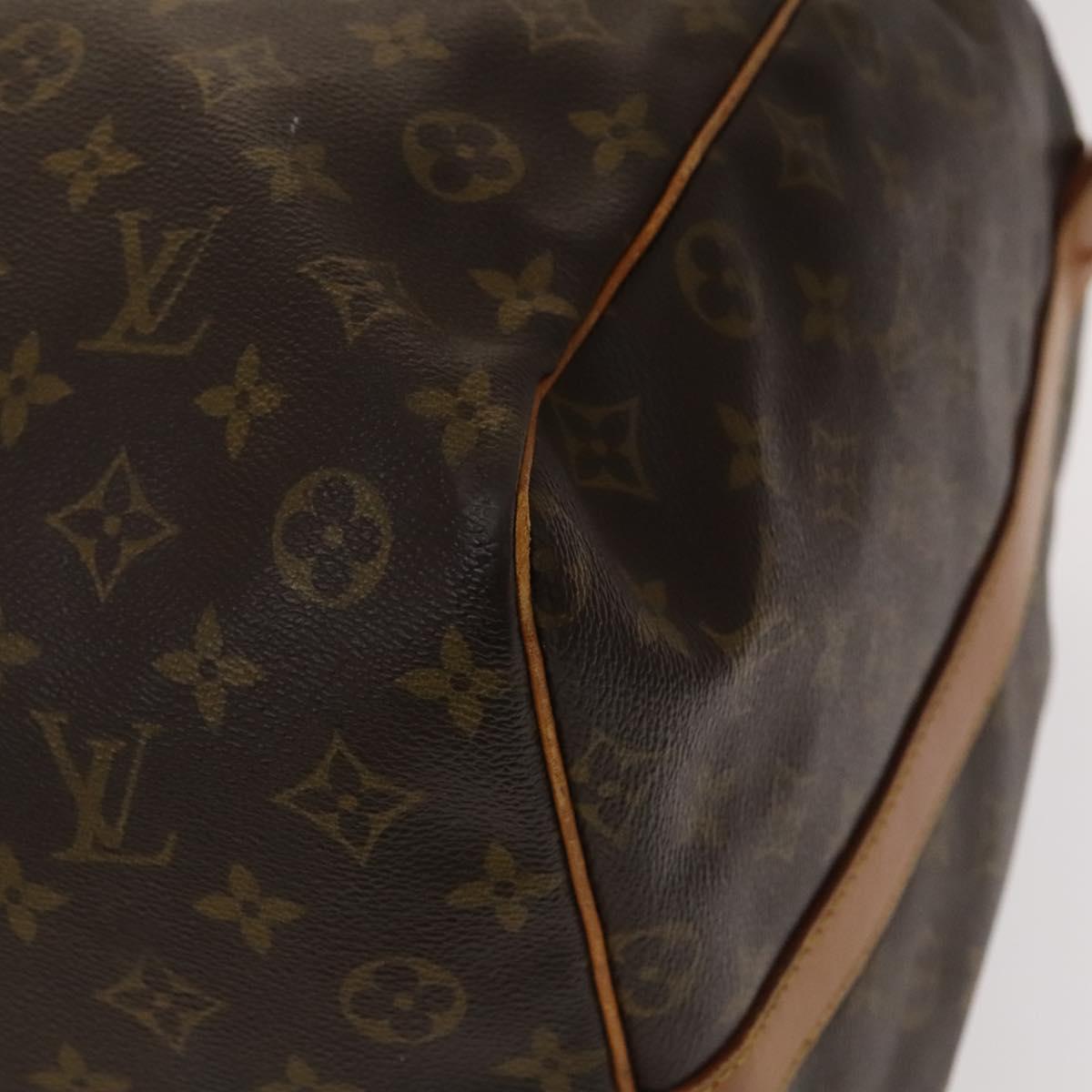 LOUIS VUITTON Monogram Keepall Bandouliere 60 Boston Bag M41412 LV Auth 137098