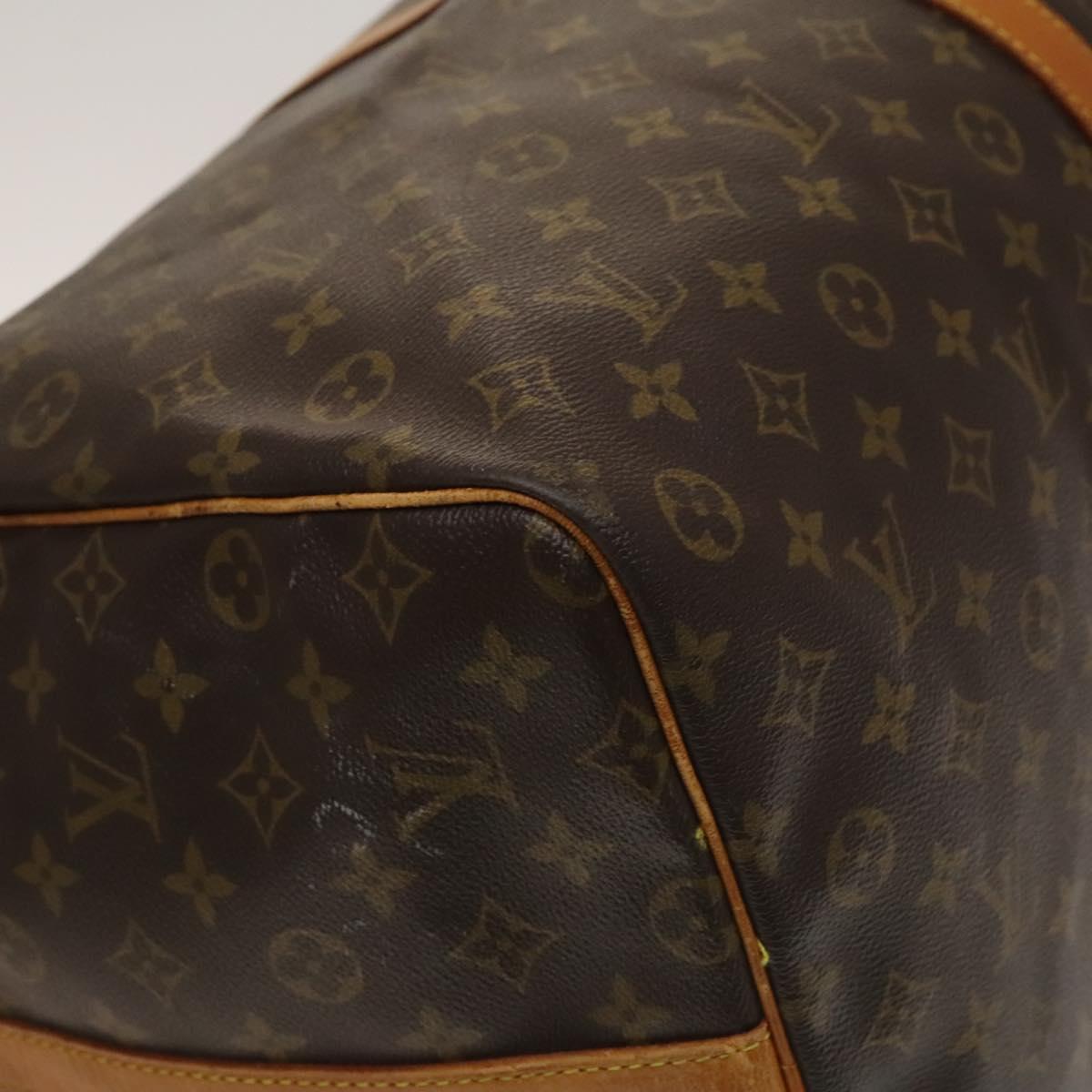 LOUIS VUITTON Monogram Keepall Bandouliere 60 Boston Bag M41412 LV Auth 137098
