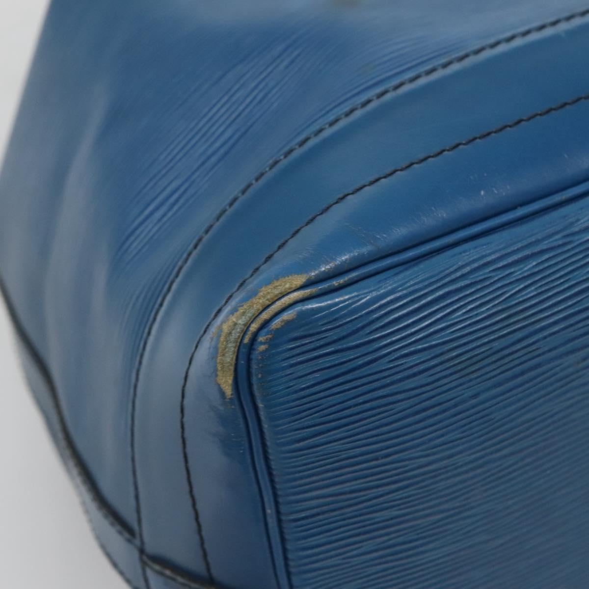 LOUIS VUITTON Epi Noe Shoulder Bag Toledo Blue M44005 LV Auth 137102