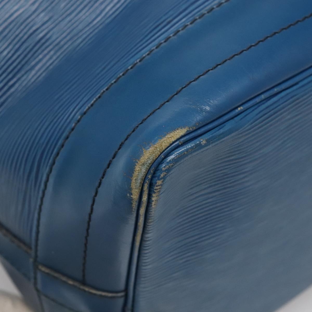 LOUIS VUITTON Epi Noe Shoulder Bag Toledo Blue M44005 LV Auth 137102