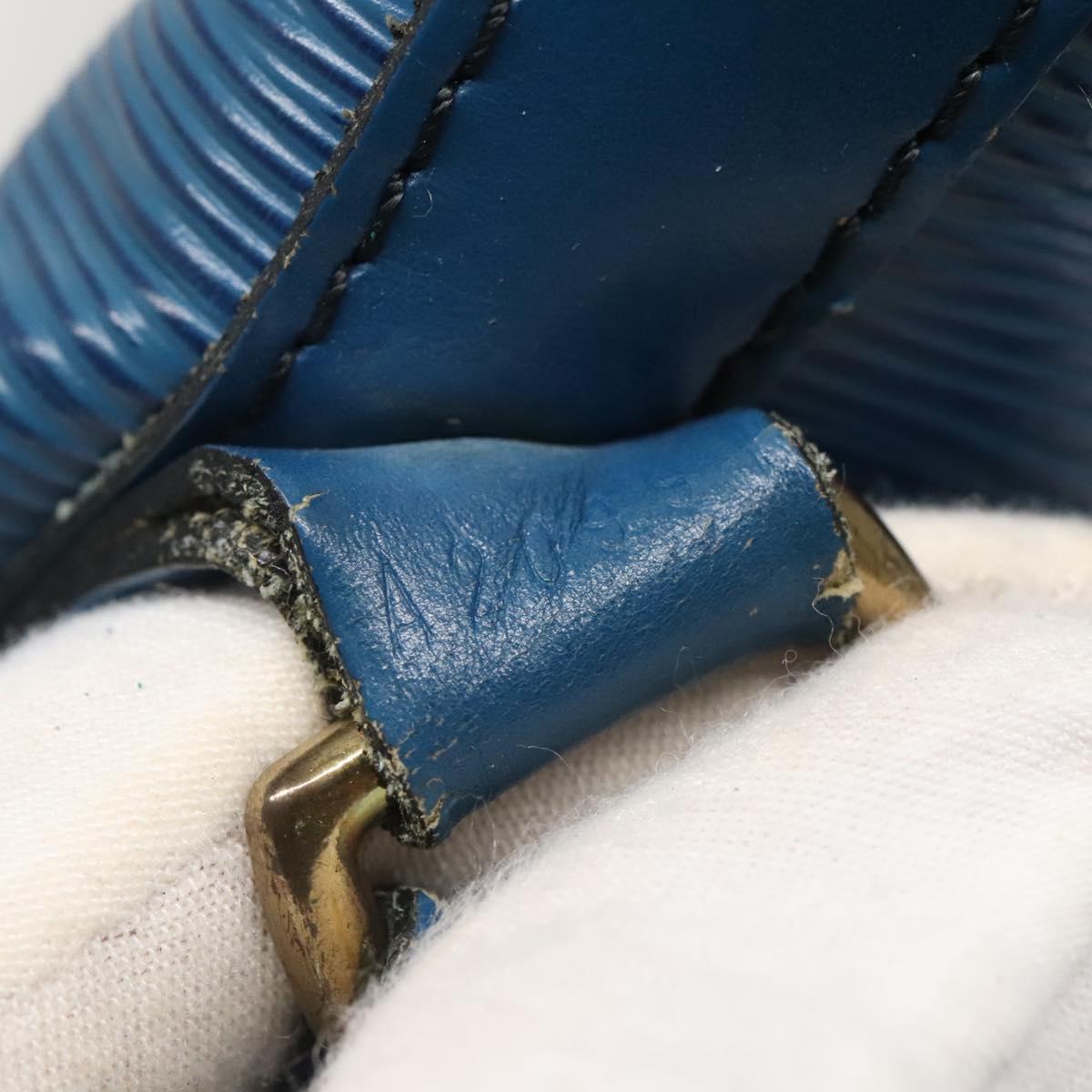 LOUIS VUITTON Epi Noe Shoulder Bag Toledo Blue M44005 LV Auth 137102