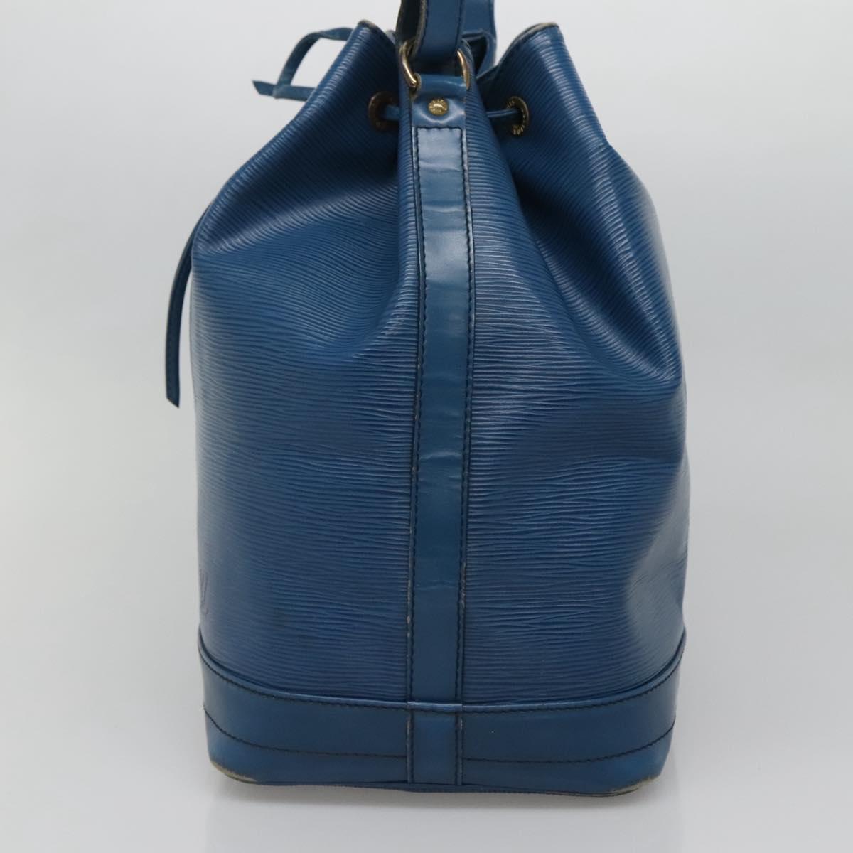 LOUIS VUITTON Epi Noe Shoulder Bag Toledo Blue M44005 LV Auth 137102