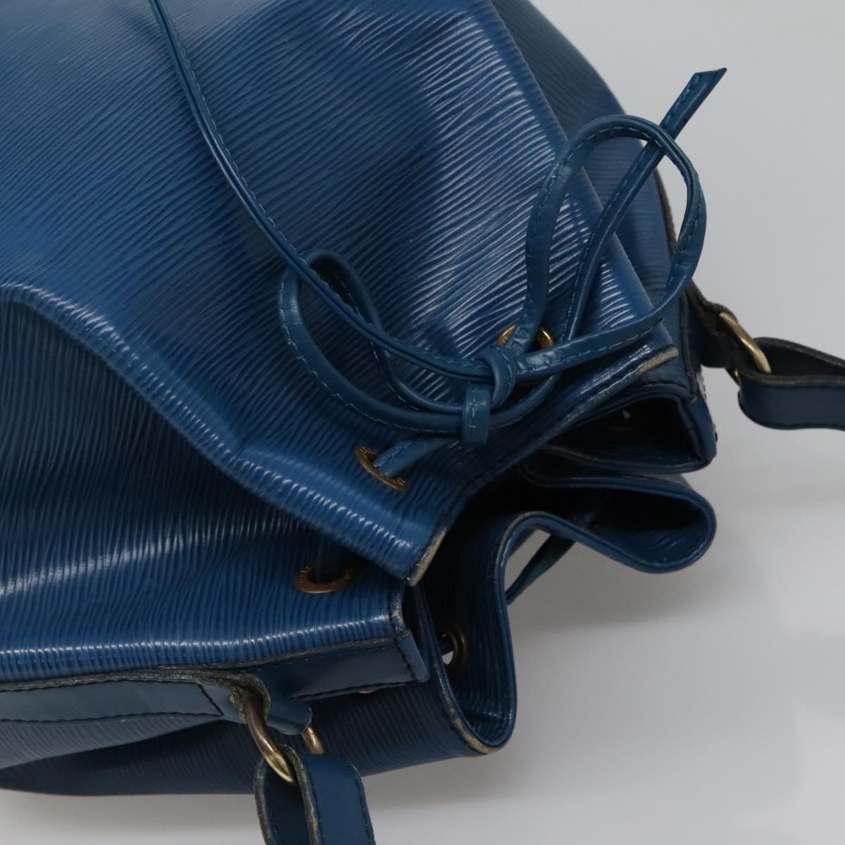 LOUIS VUITTON Epi Noe Shoulder Bag Toledo Blue M44005 LV Auth 137102