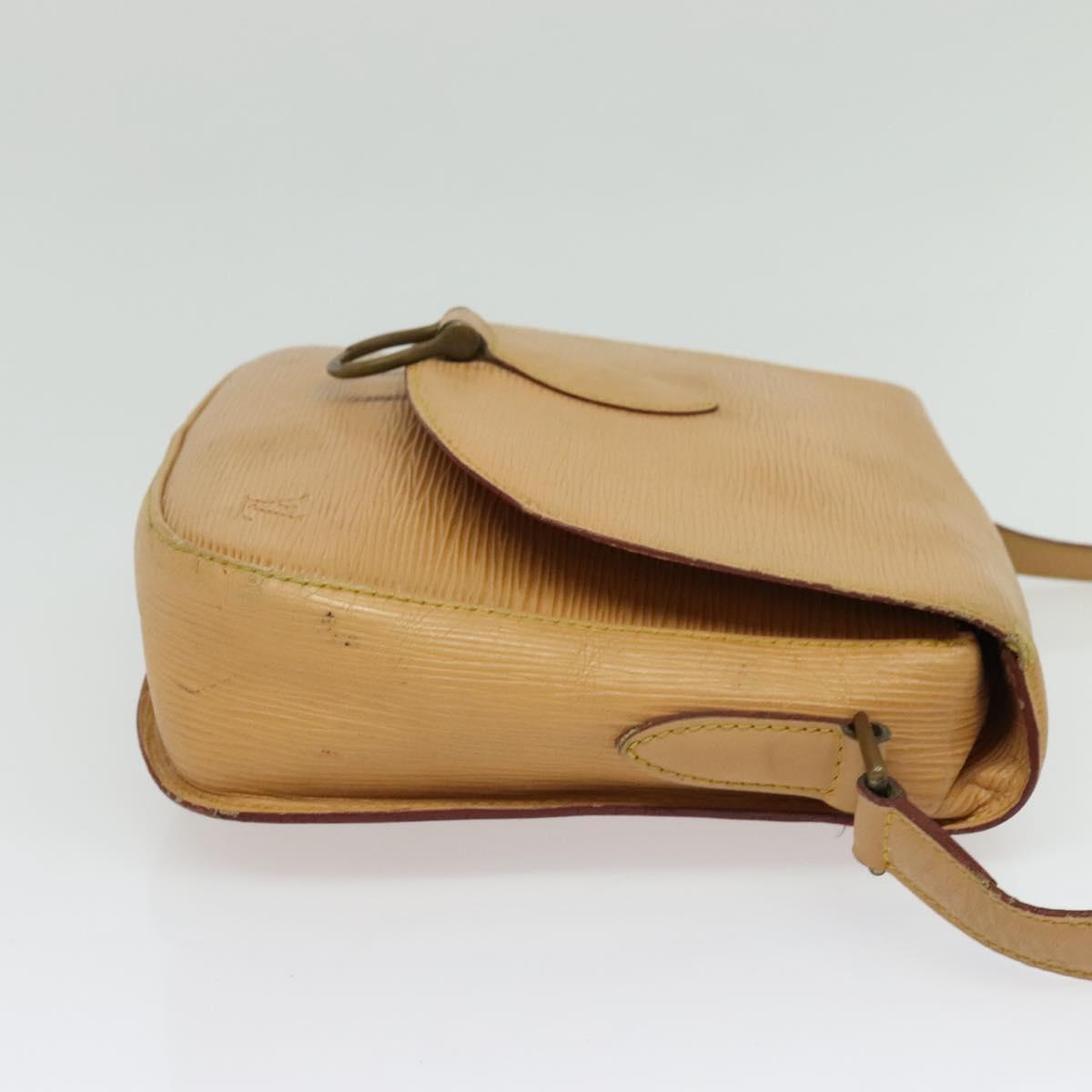 LOUIS VUITTON Epi Saint Cloud GM Shoulder Bag Beige M52196 LV Auth 137110